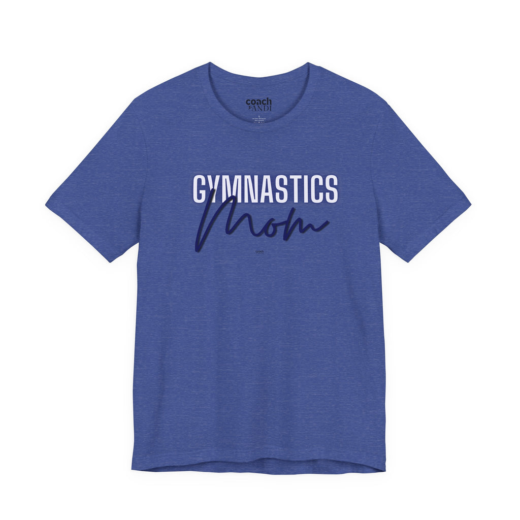 Glow Gym Mom Tshirt - Blue (Adult)