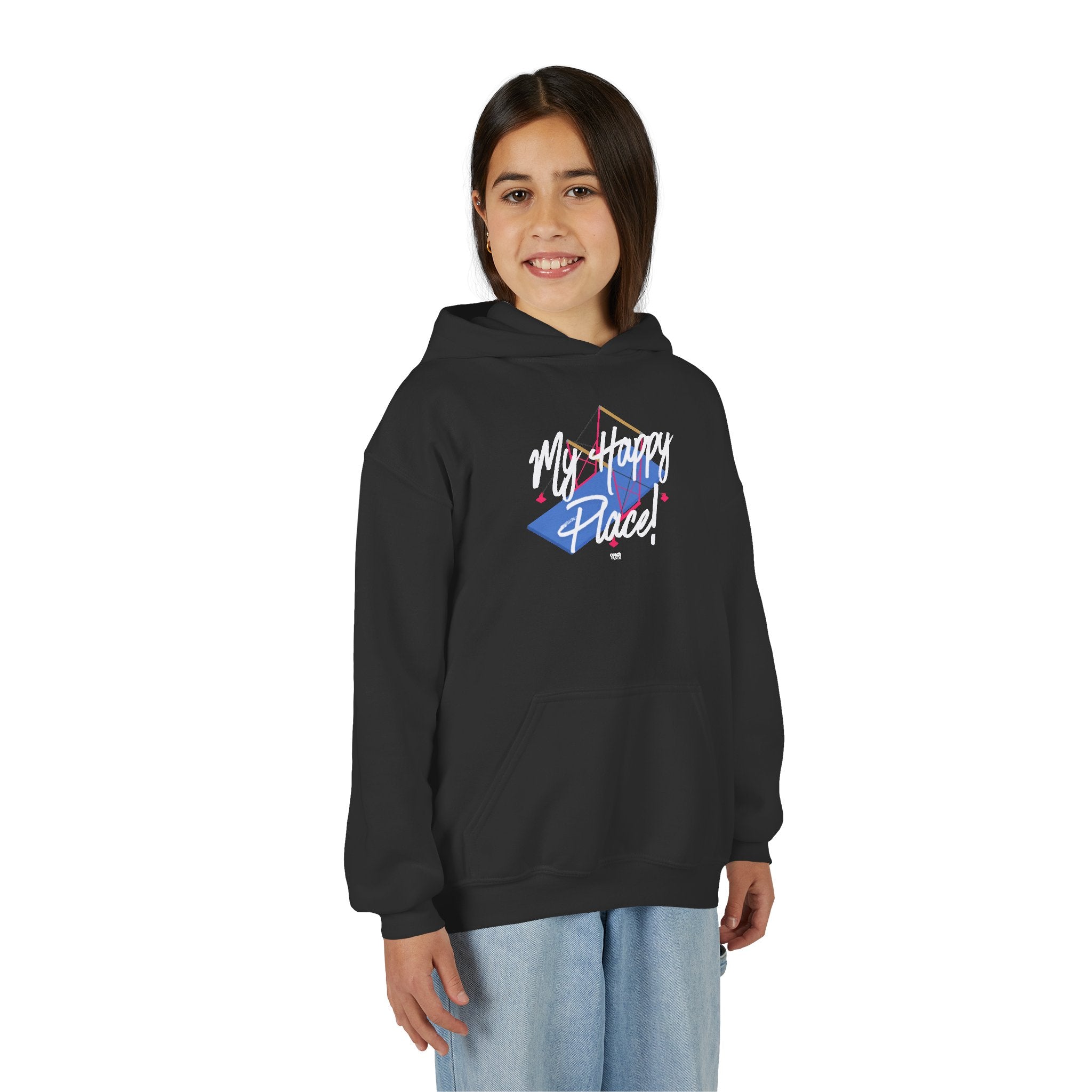 My Happy Place Bars Hoodie (Youth)