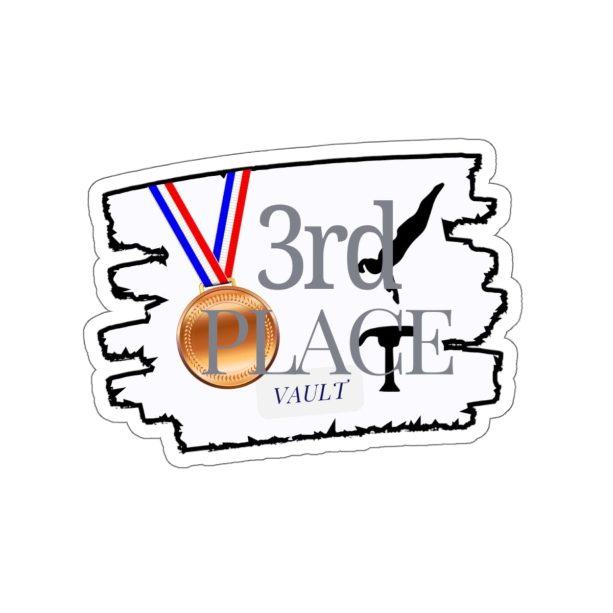3rd Place Vault (Kiss-Cut Stickers)