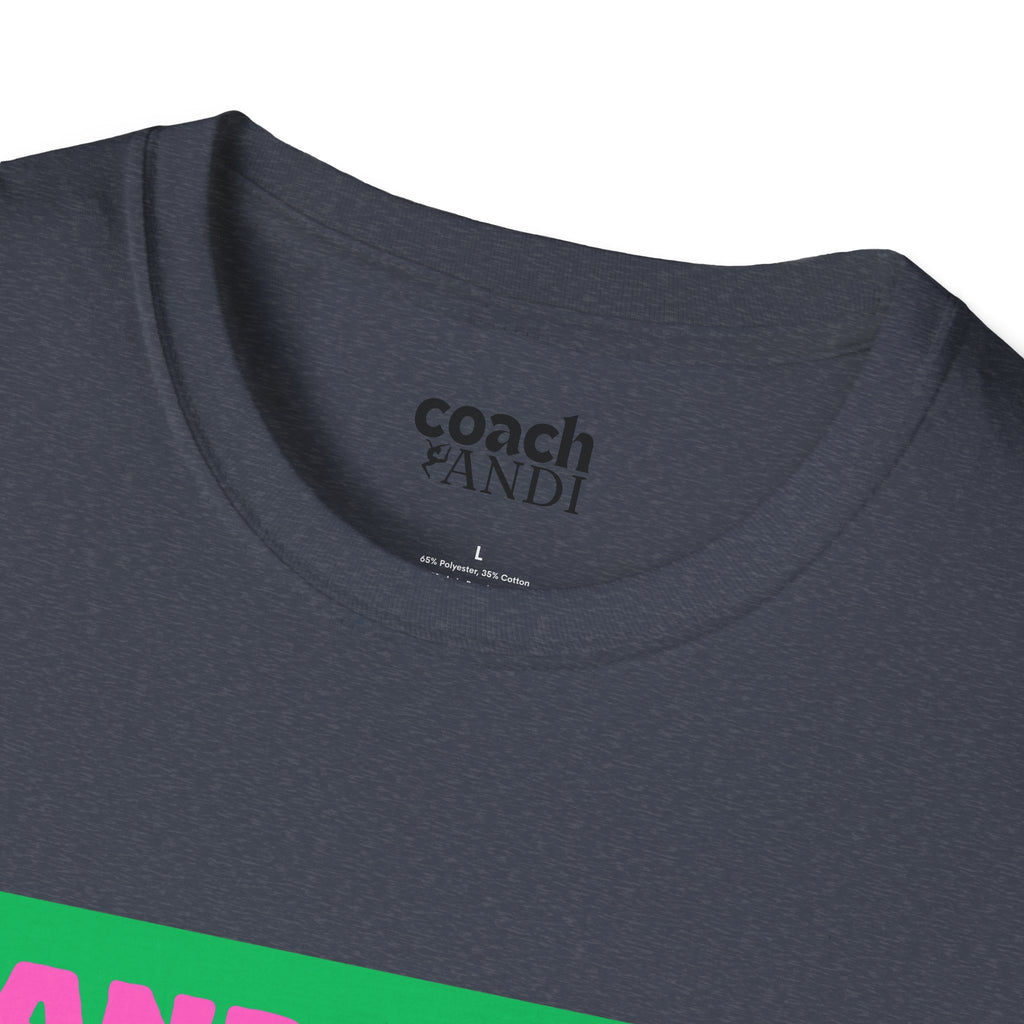 Handstand Expert Tshirt - Green/Pink (Adult)