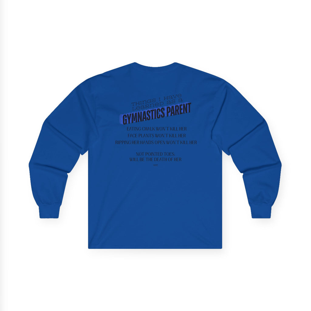 Things I learned as a Parent Long Sleeve Tee - Blue