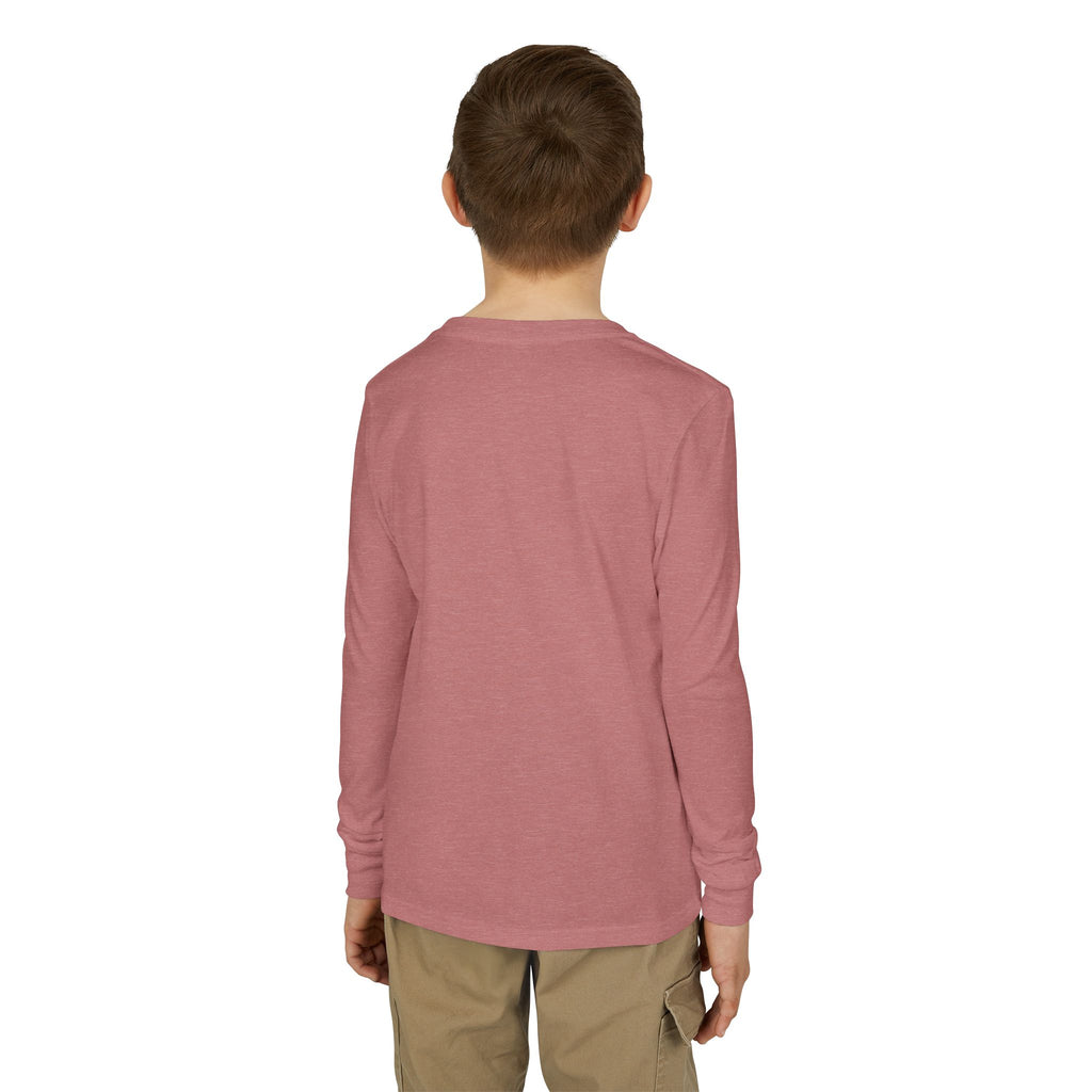 Cute & Strong Long Sleeve Shirt - Purple/Black (Youth)