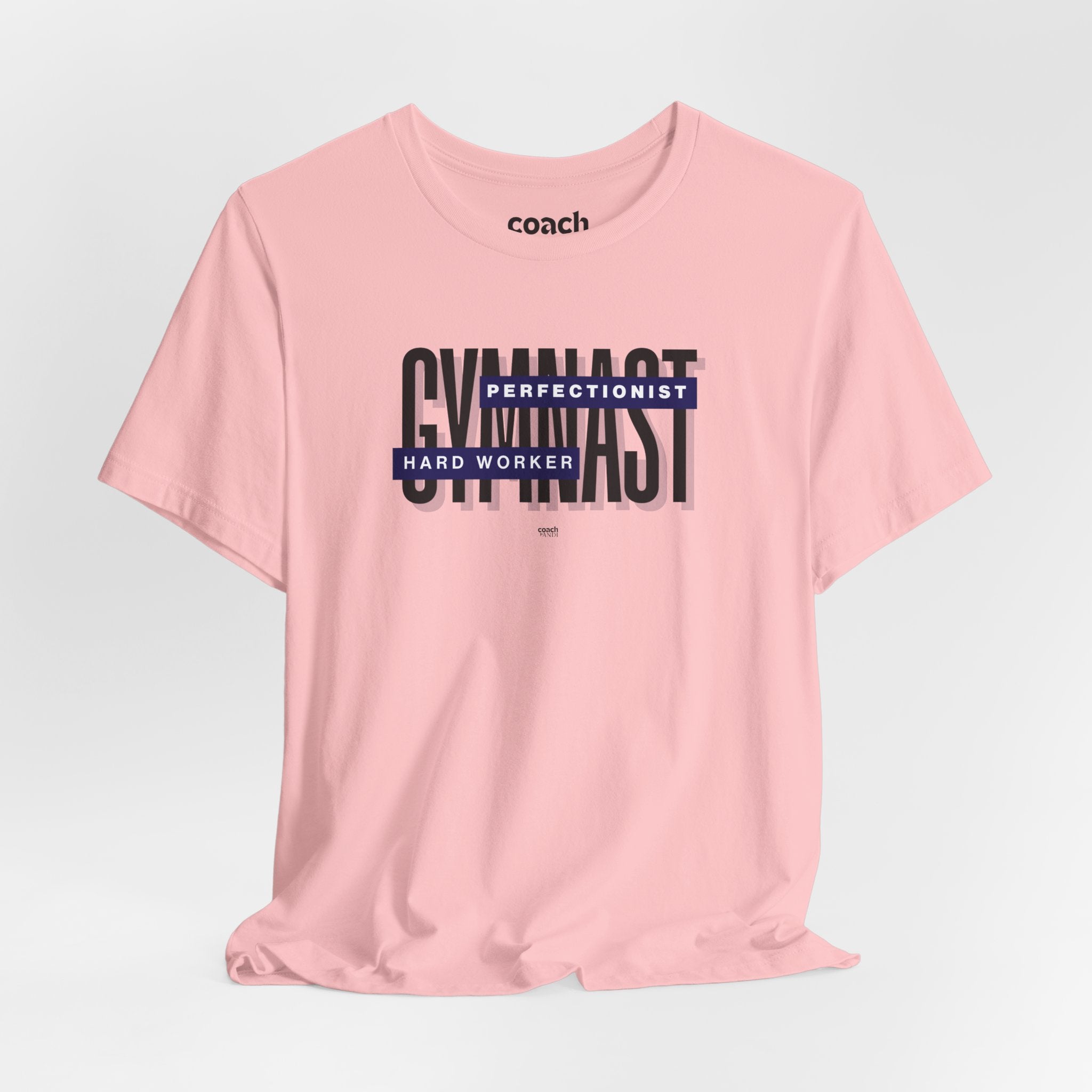 Gymnast Hard Worker Tshirt - Blue (Adult)