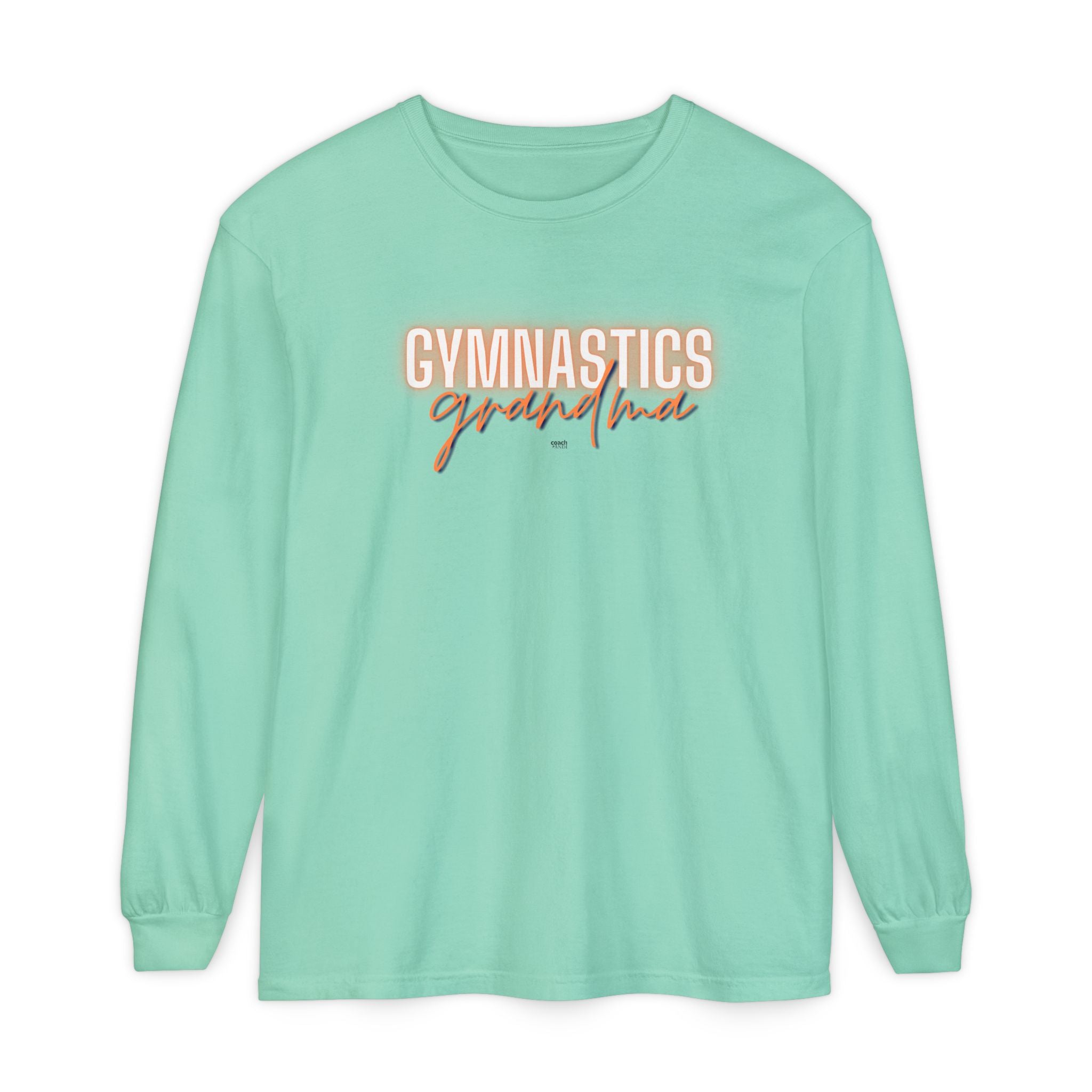 Glow Gym Gma Long Sleeve Shirt - Orange/Blue (Adult)