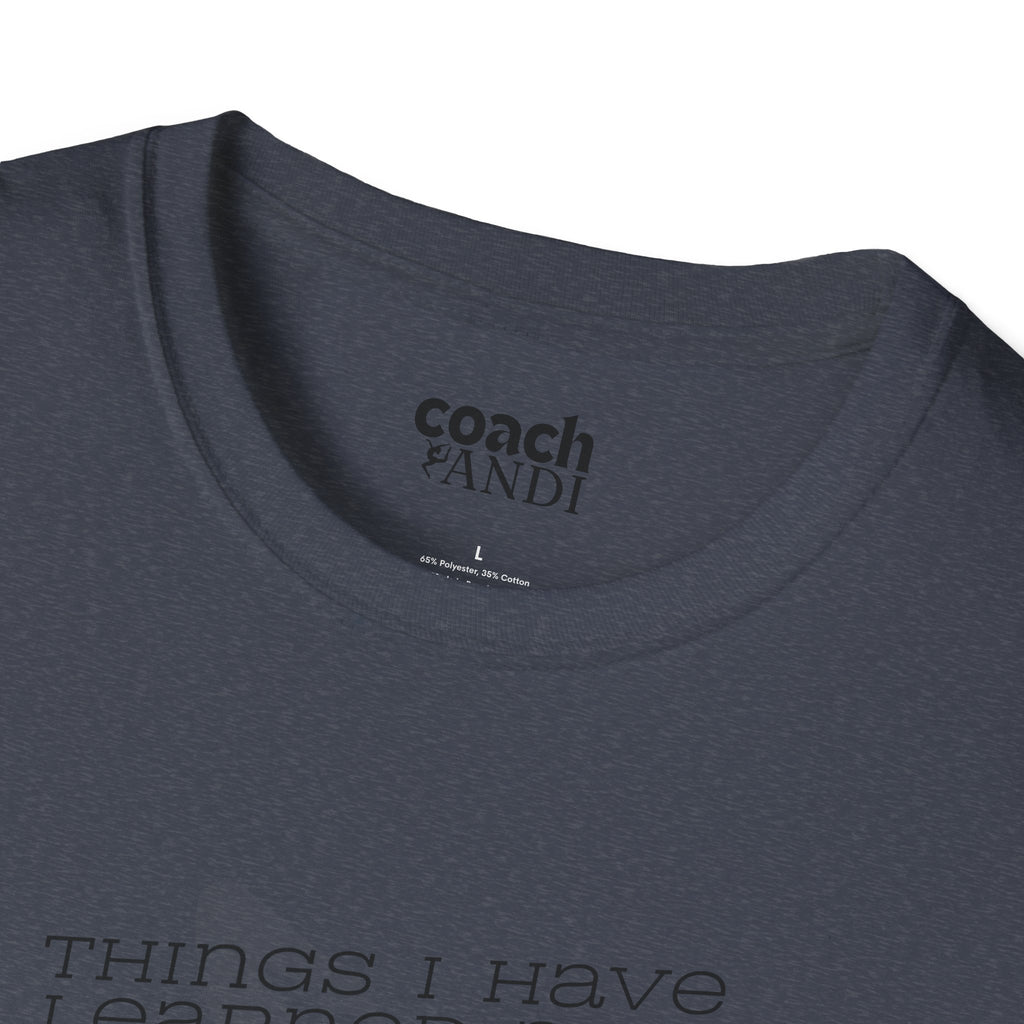 Things I Learned as a Gymnast Tshirt - Red (Adult)