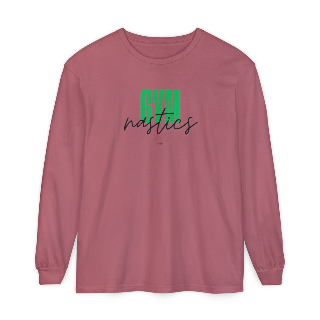 GYMnastics Long Sleeve Shirt - Green (Adult)