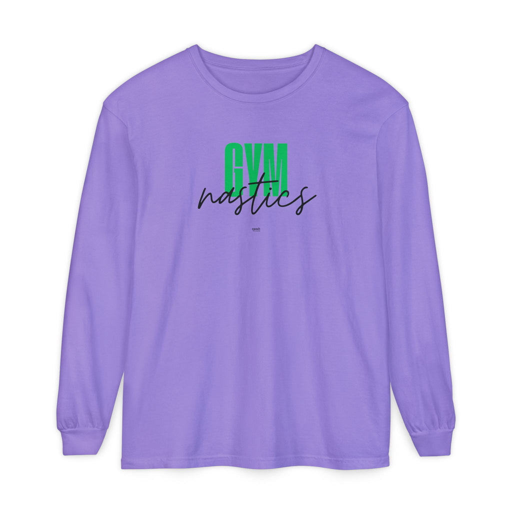 GYMnastics Long Sleeve Shirt - Green (Adult)