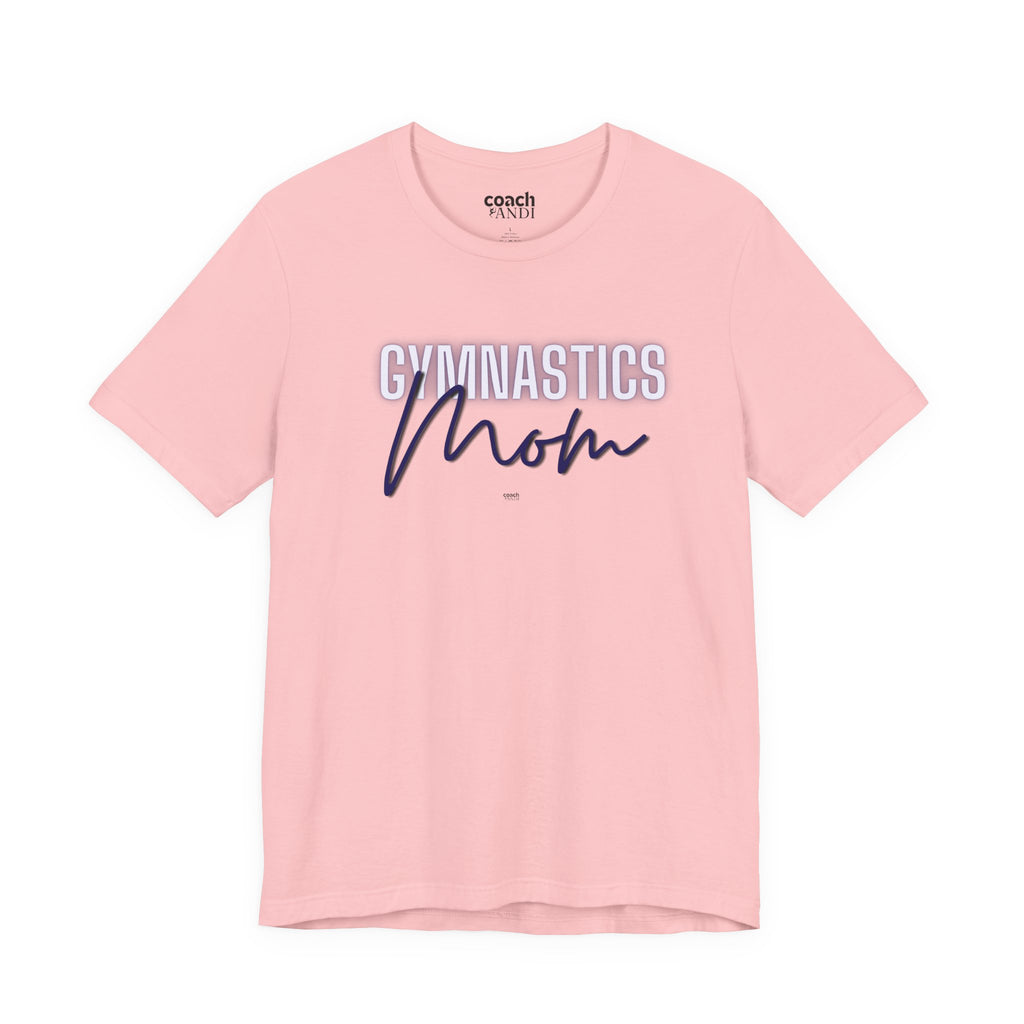 Glow Gym Mom Tshirt - Blue (Adult)