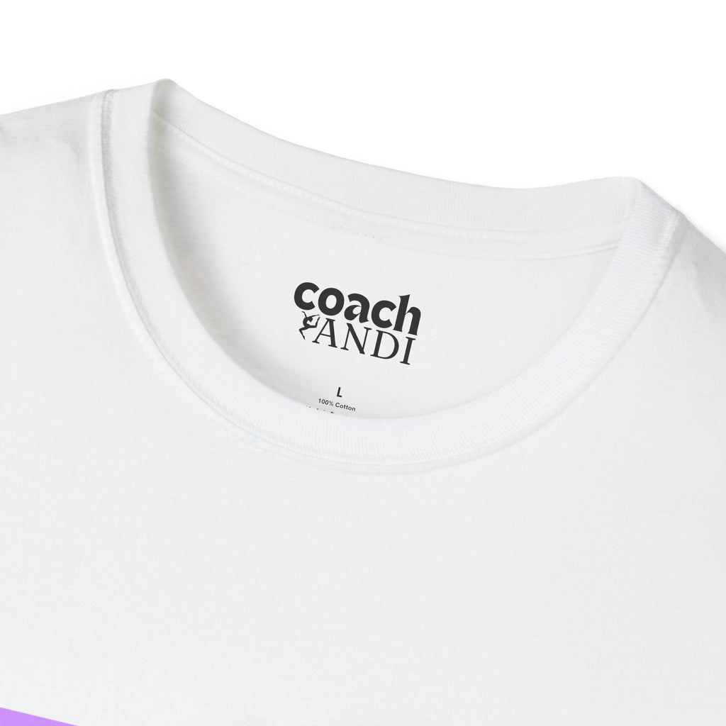 Cut & Strong Tshirt - Lavender/Lime (Adult)