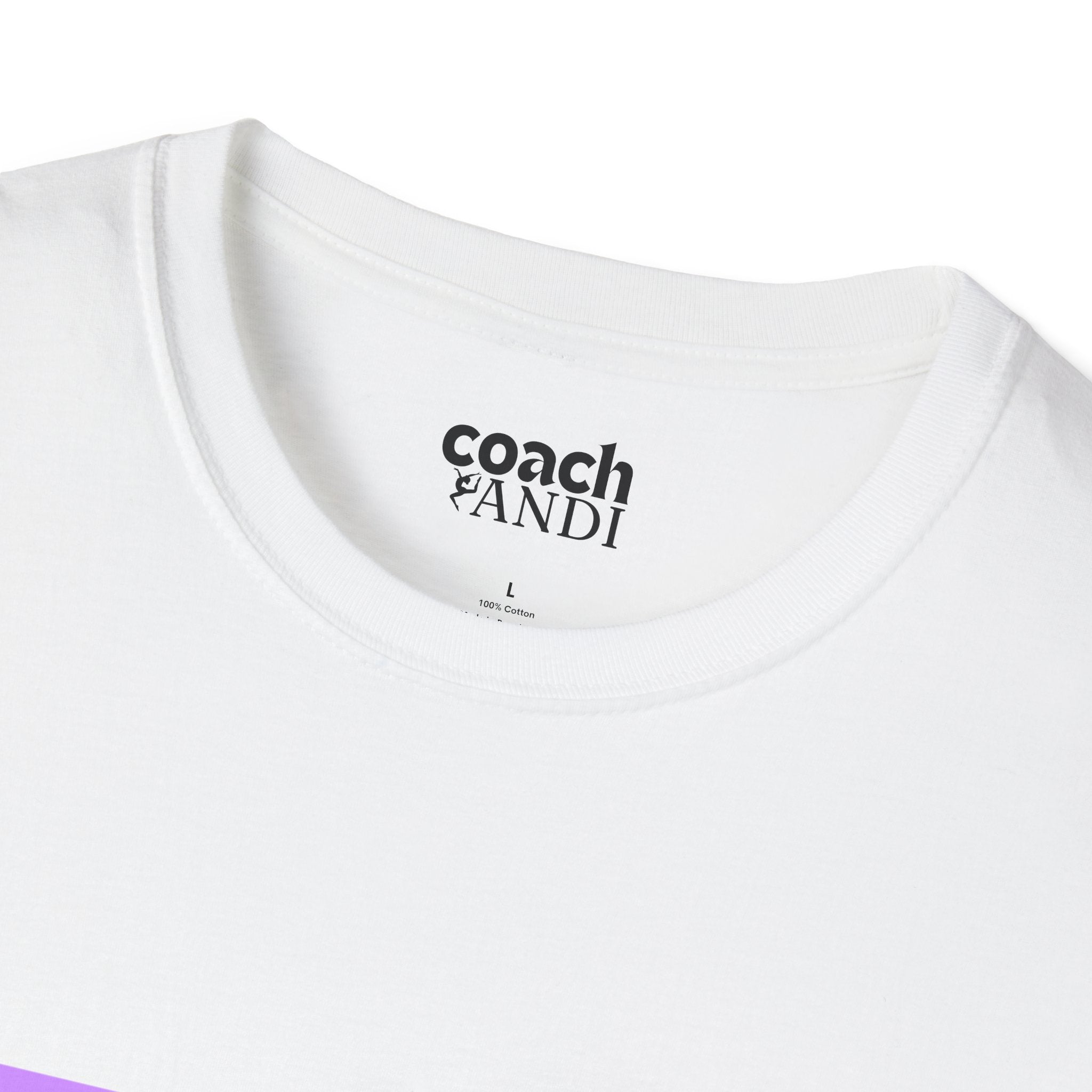 Cut & Strong Tshirt - Lavender/Lime (Adult)