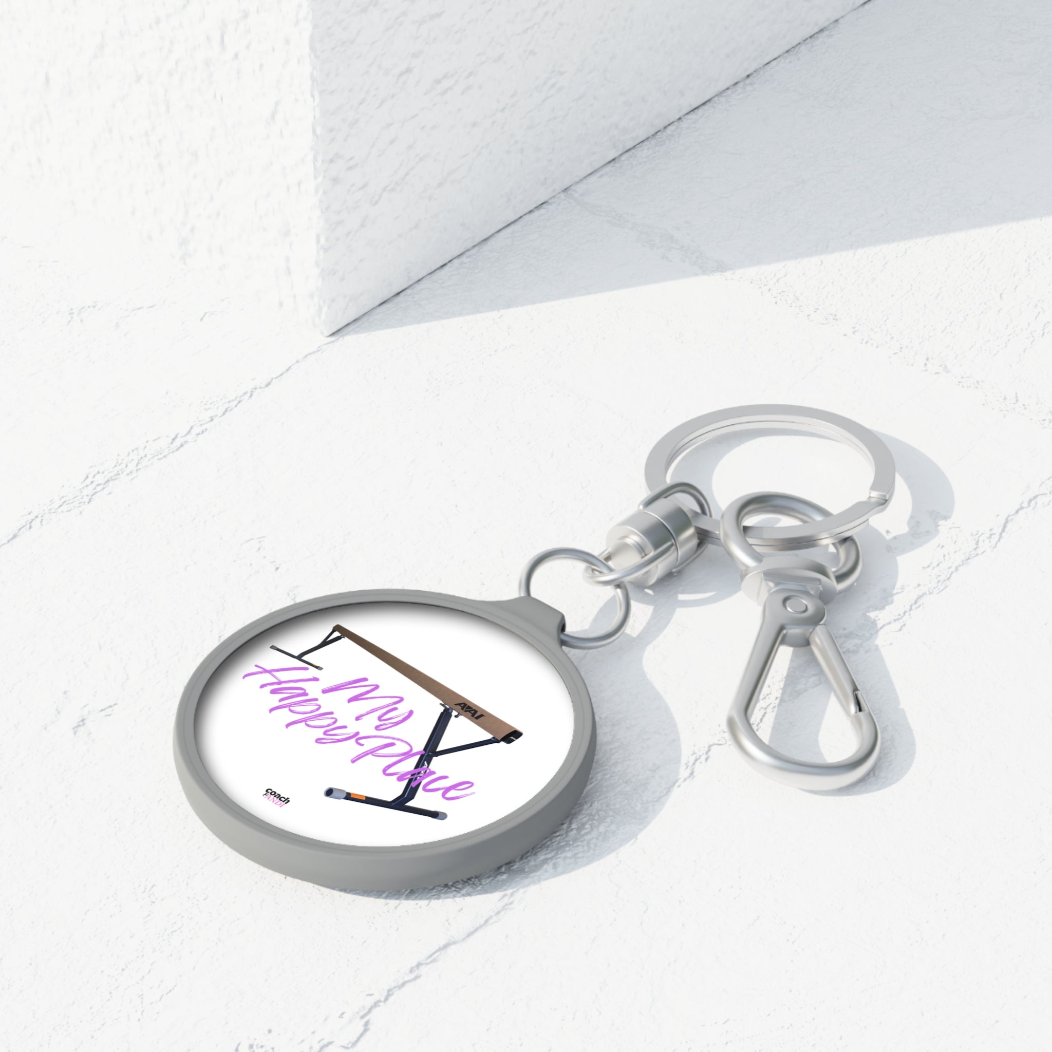 My Happy Place-Beam (Keyring Tag)