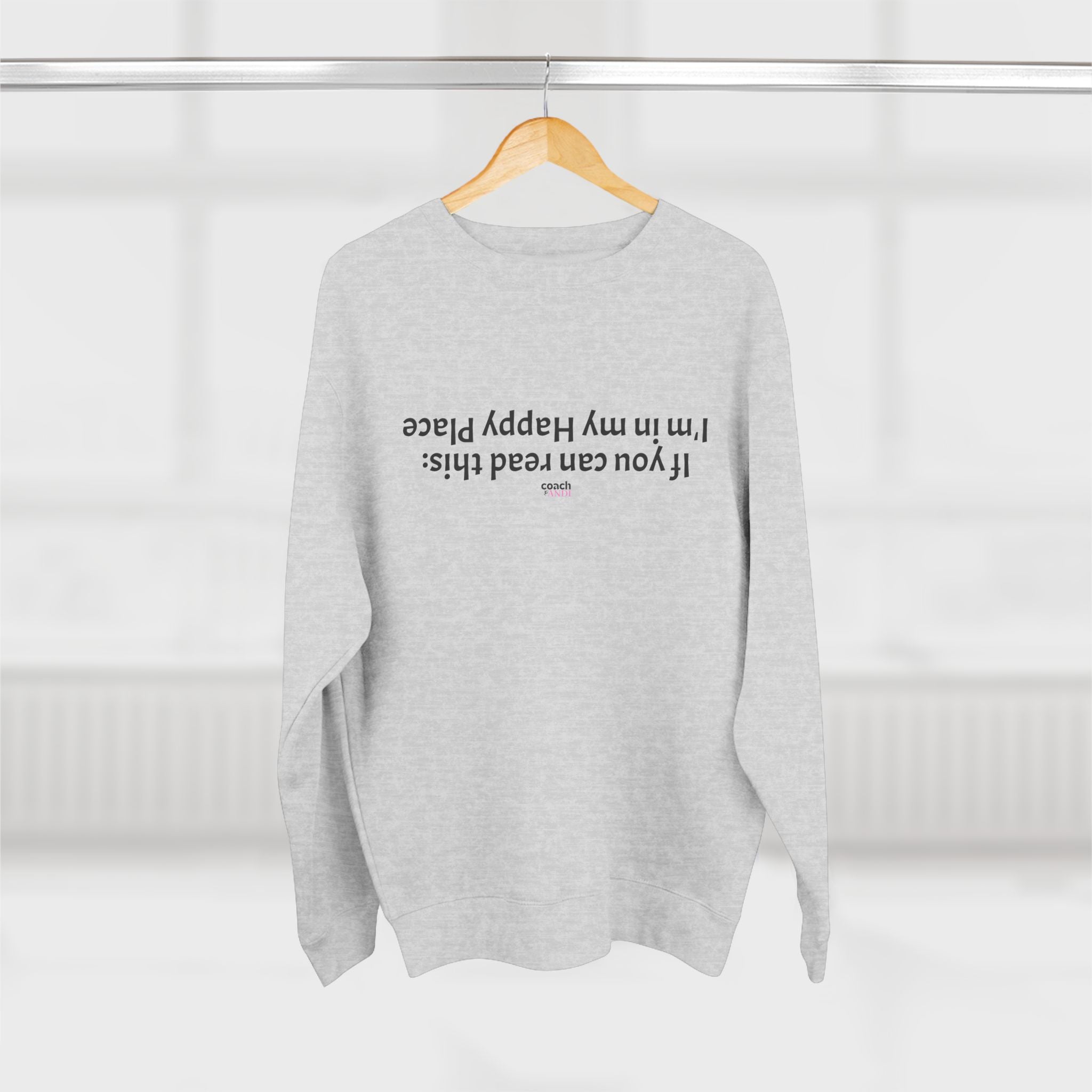Happy Place Sweatshirt (Adult Crewneck)