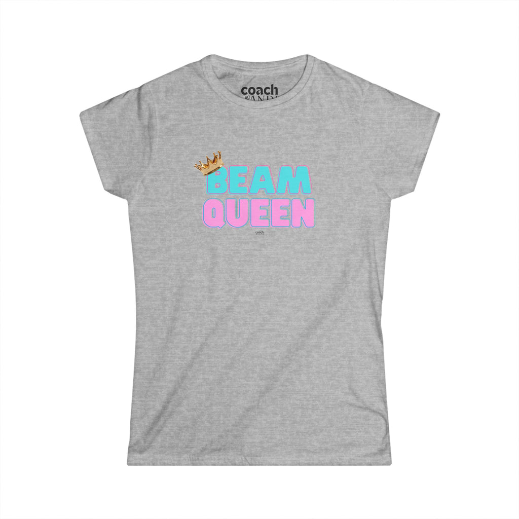 Beam Queen T-Shirt - Aqua/Pink