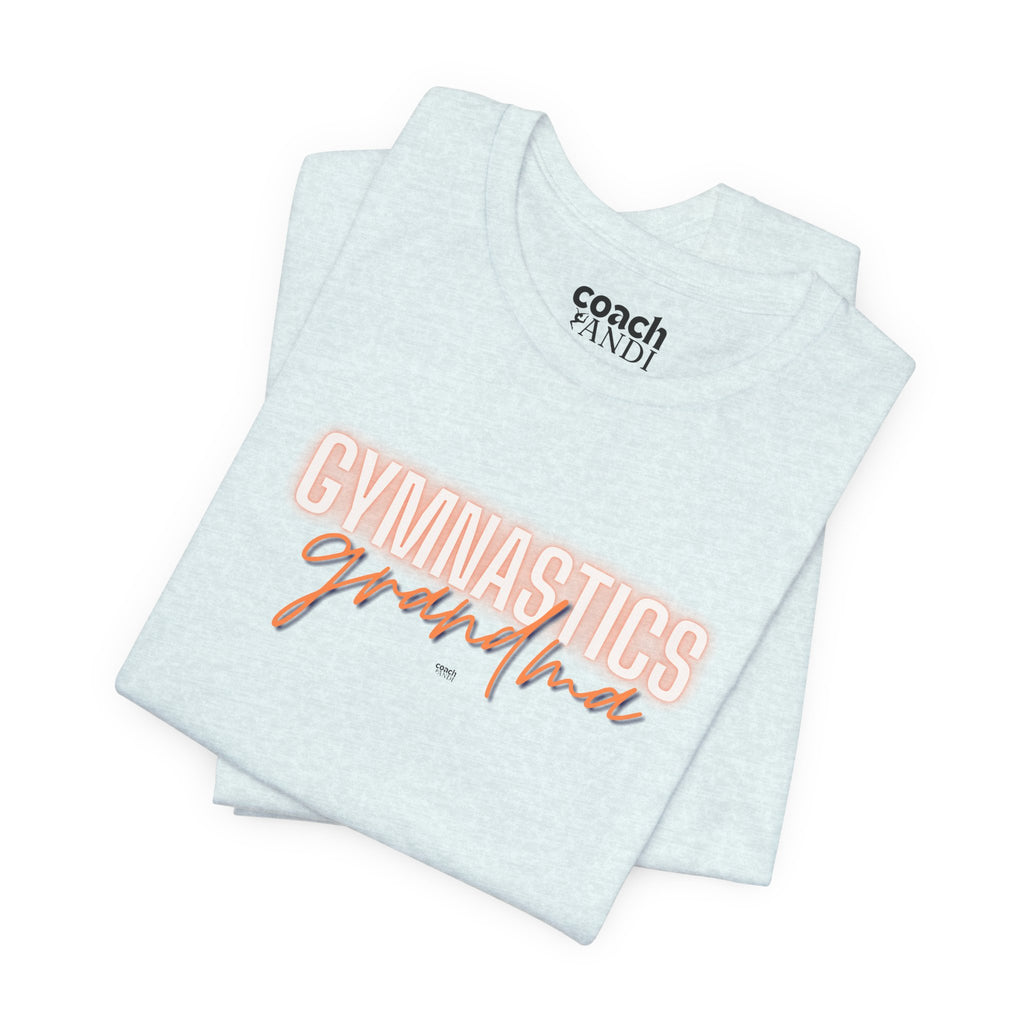 Glow Gym Gma Tshirt - Orange/Blue (Adult)