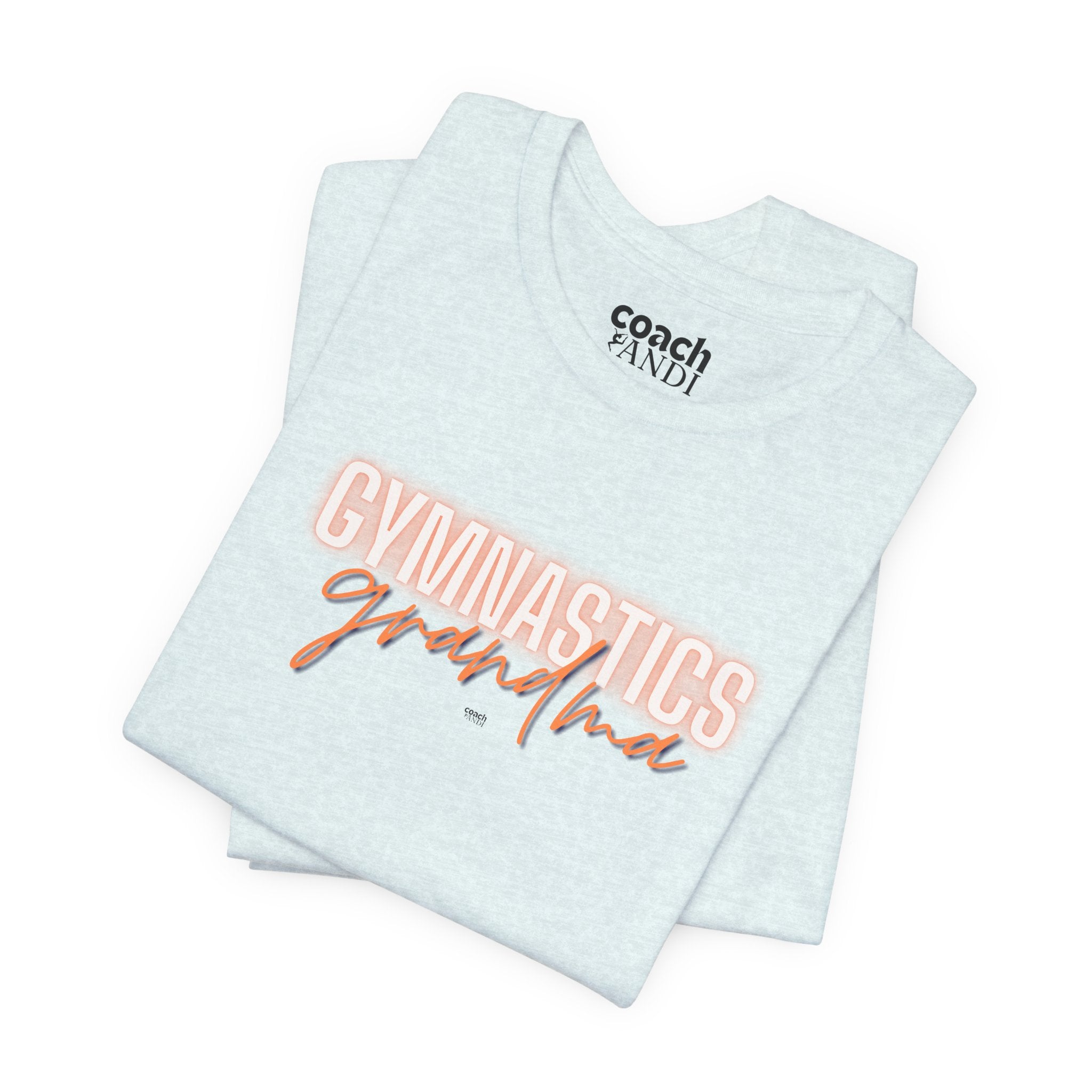 Glow Gym Gma Tshirt - Orange/Blue (Adult)