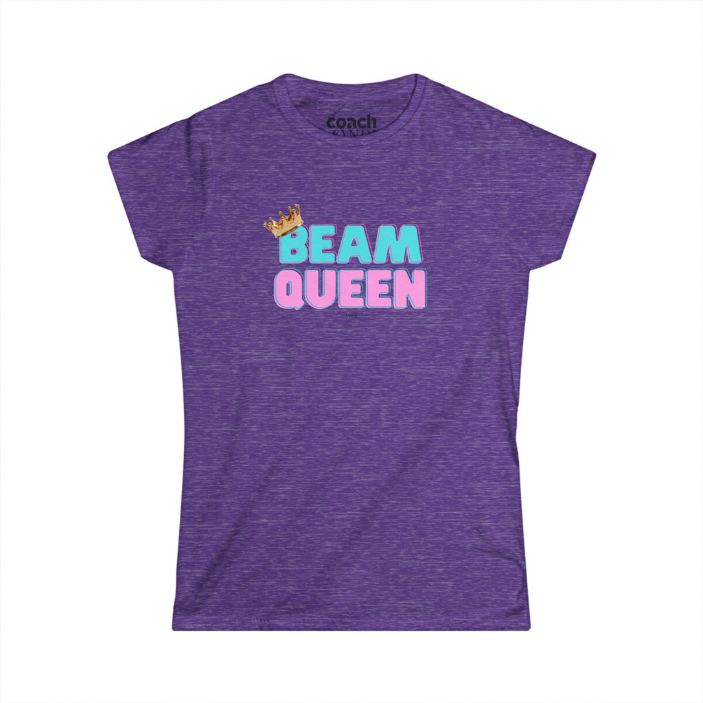 Beam Queen T-Shirt - Aqua/Pink