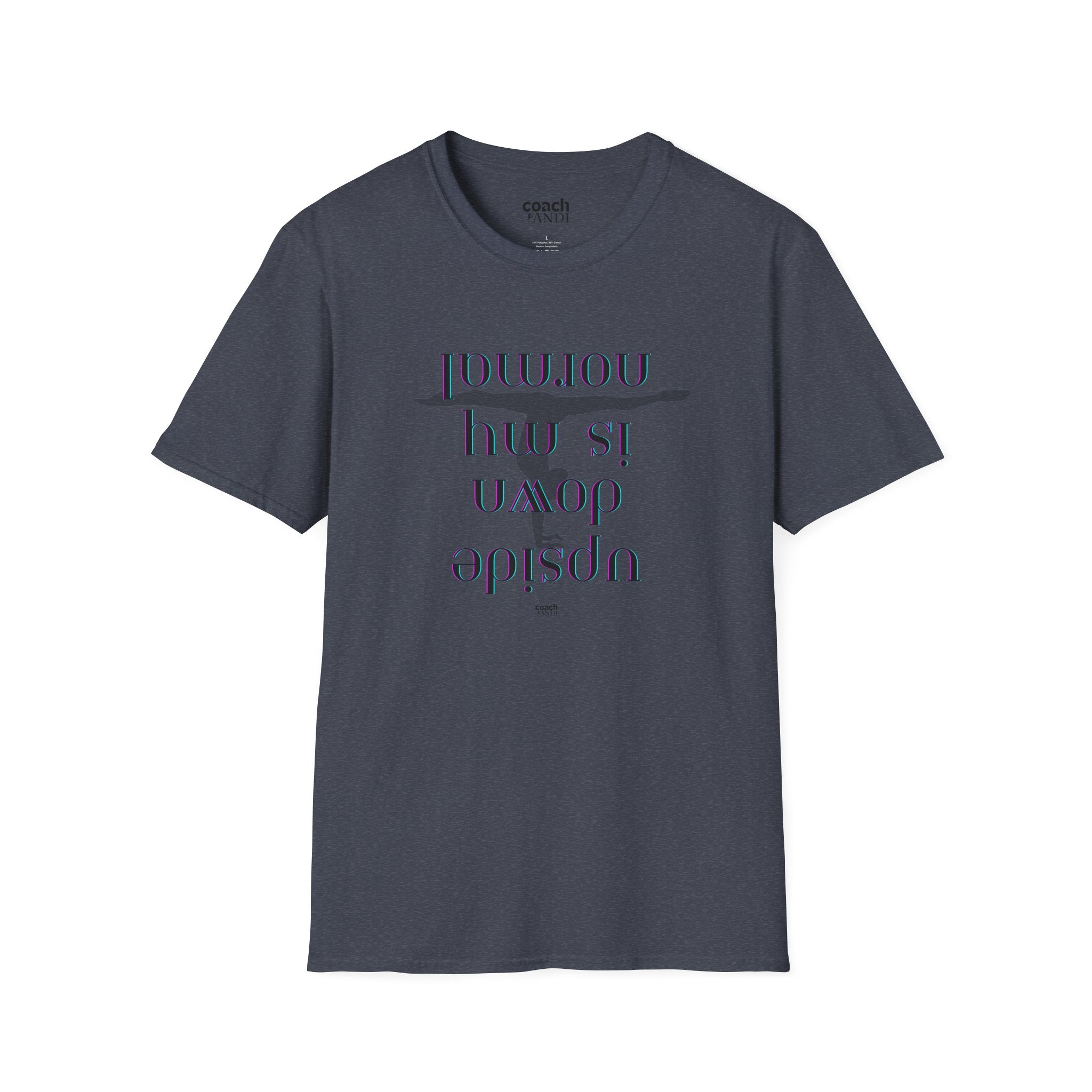 Upside Down T-Shirt — (Adult)