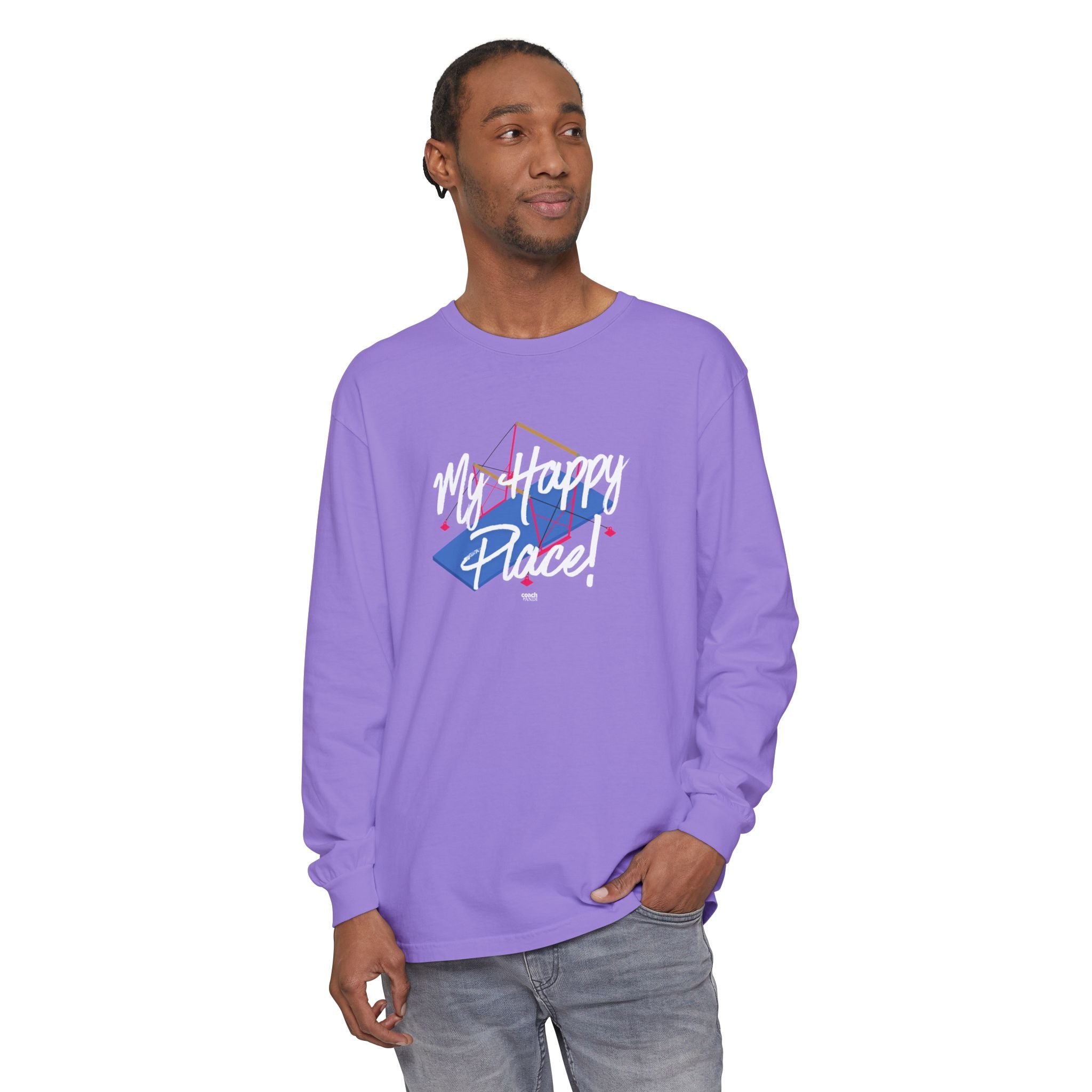 My Happy Place Bars Long Sleeve Shirt (Adult)