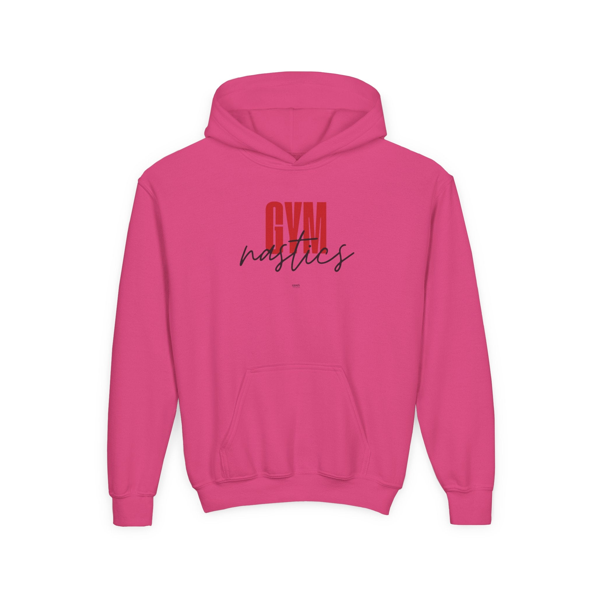 GYMnastics Hoodie - Red (Youth)