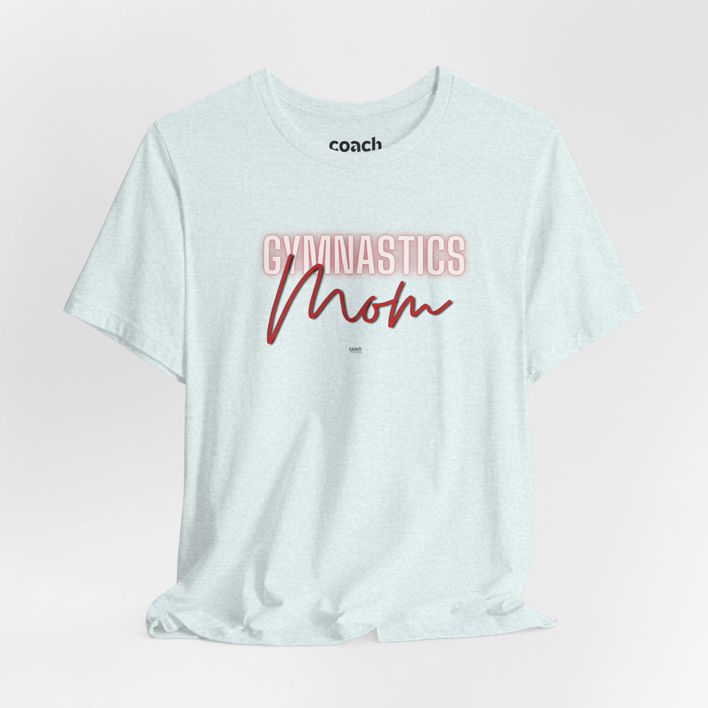 Glow Gym Mom Tshirt - Red (Adult)