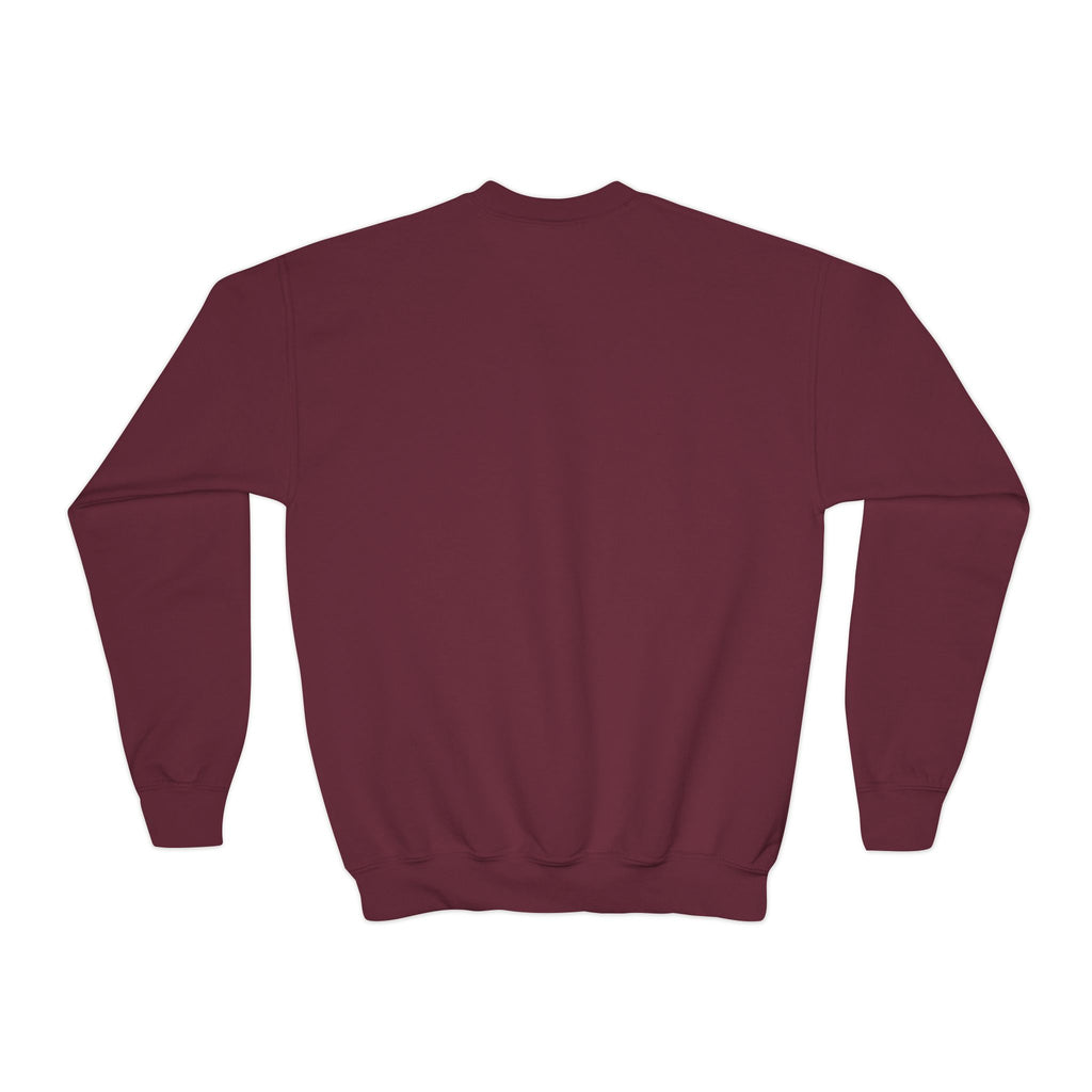 Peace, Love, Gymnastics (Youth Crewneck Sweatshirt)