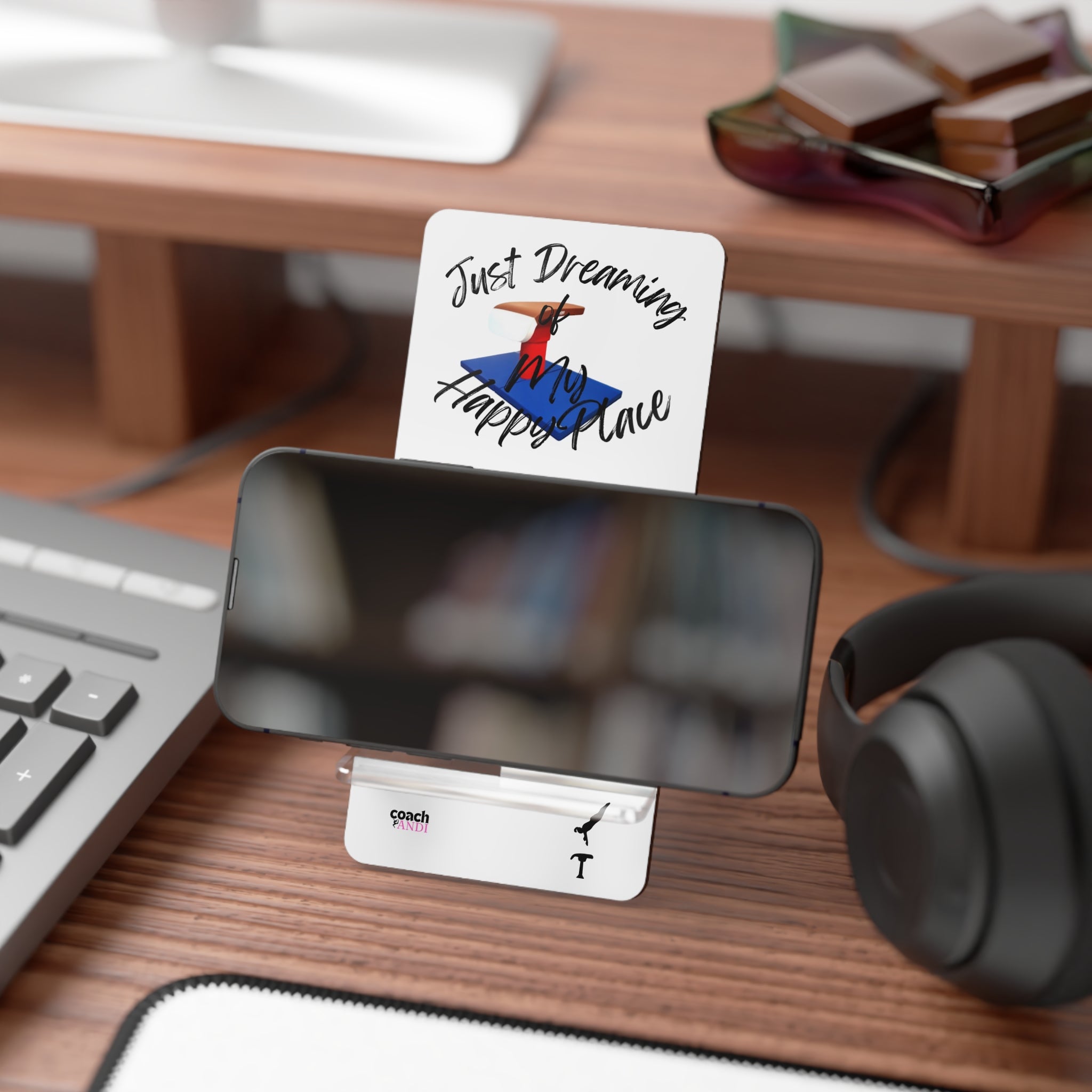 My Happy Place-Vault (Mobile Display Stand for Smartphones)