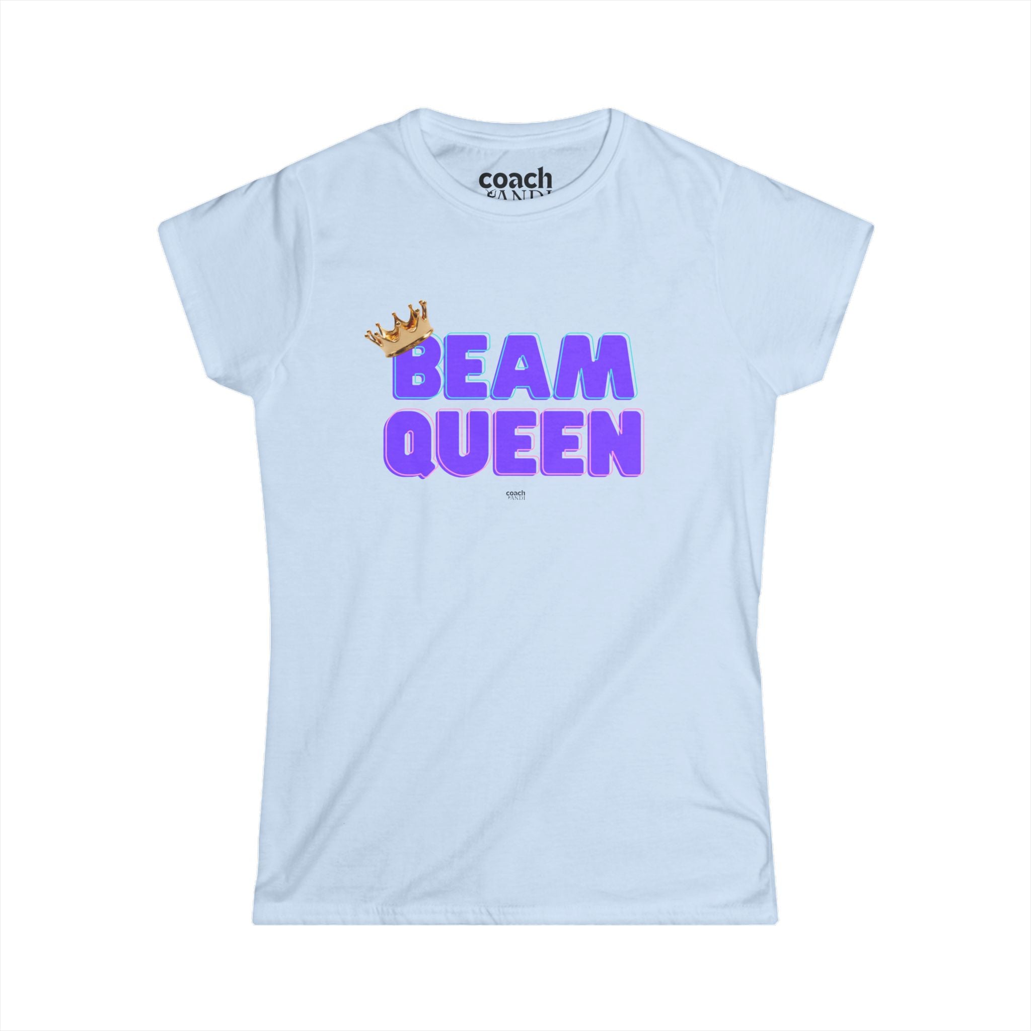 Beam Queen T-Shirt - Purple/Aqua
