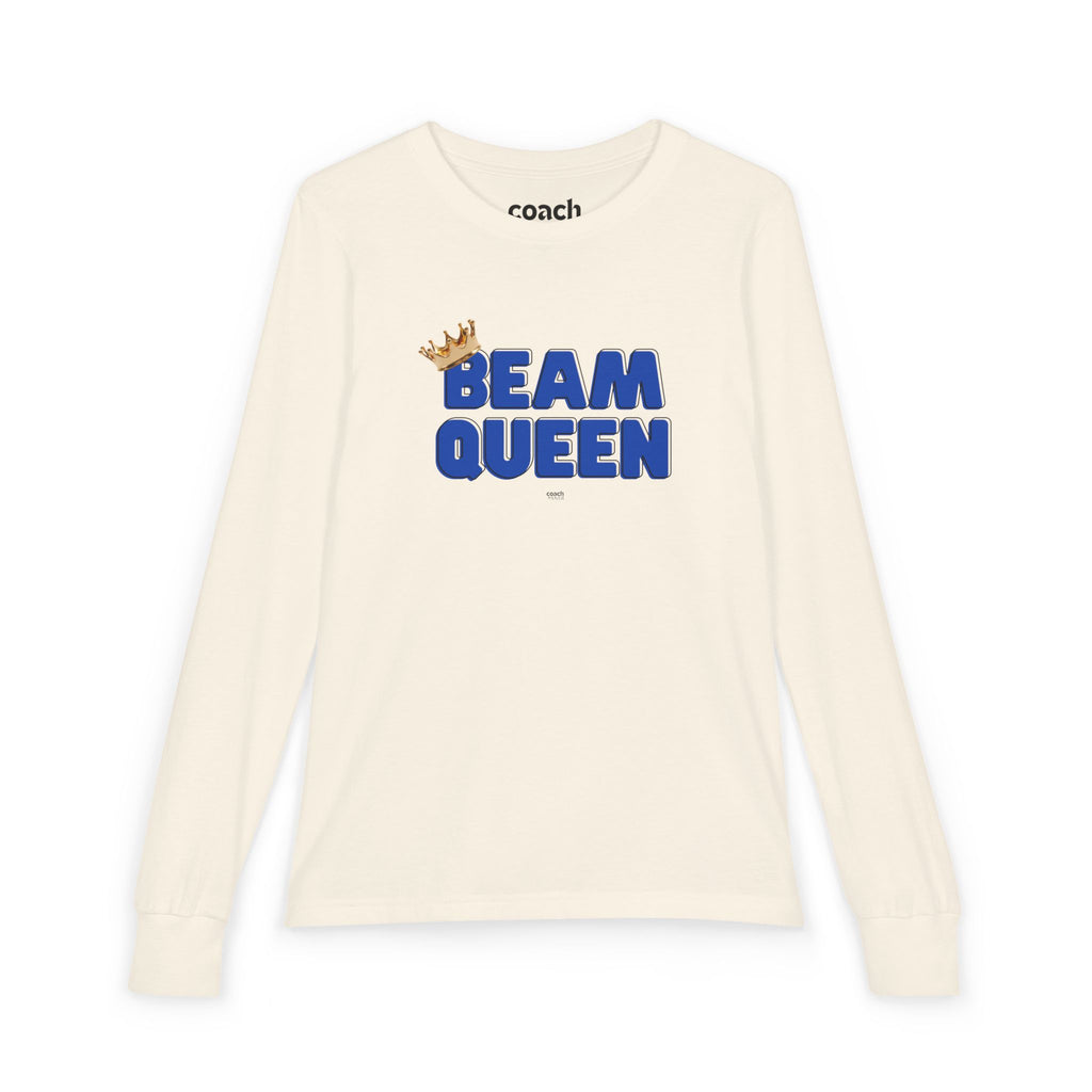 Beam Queen Long Sleeve Shirt - Blue/Black (Youth)
