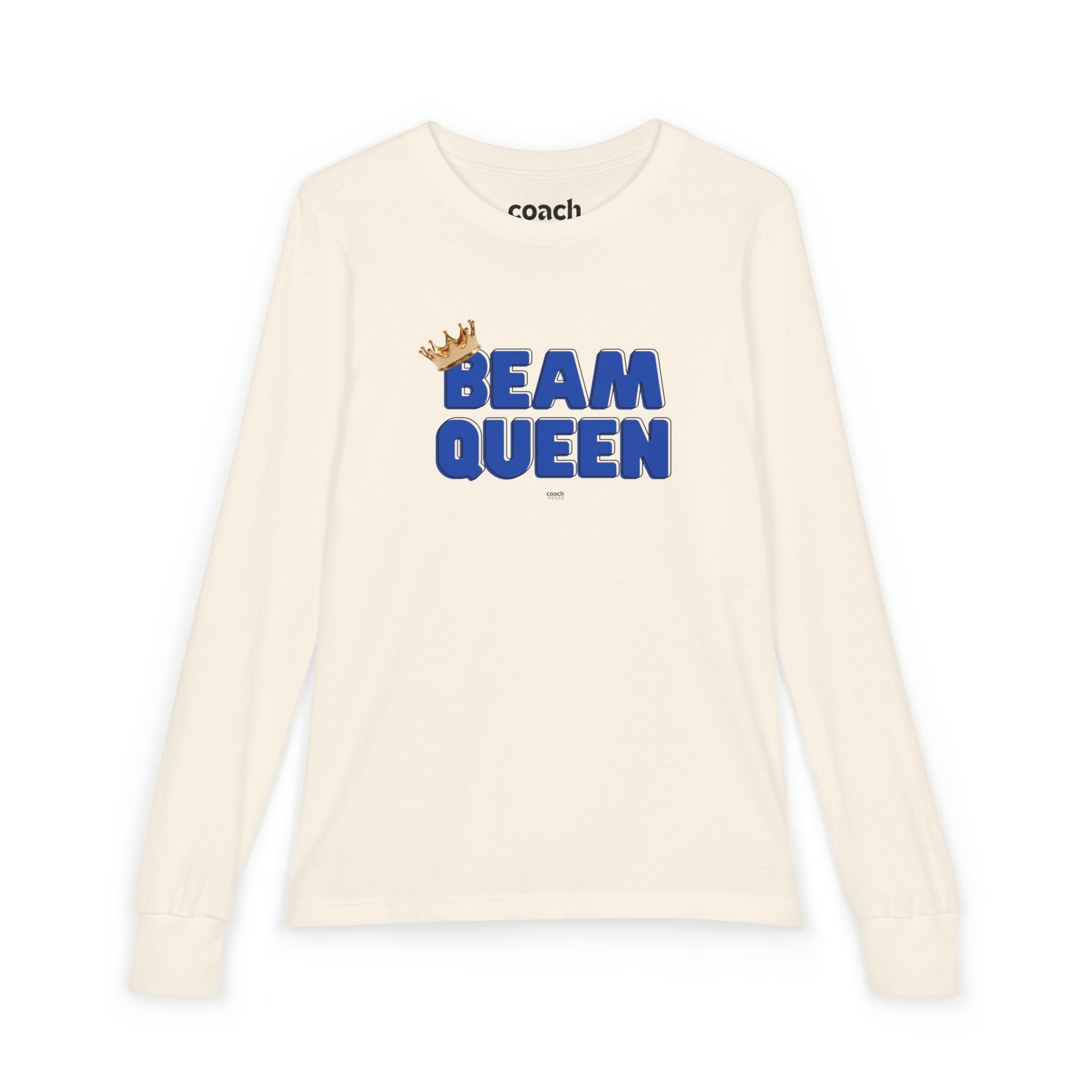 Beam Queen Long Sleeve Shirt - Blue/Black (Youth)