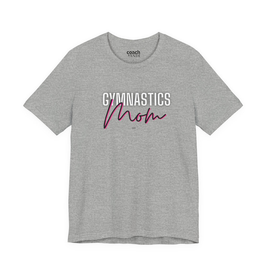 Glow Gym Mom Tshirt - Black/Pink (Adult)
