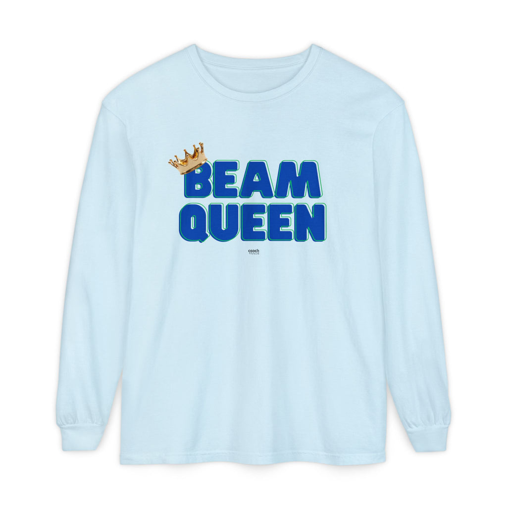 Beam Queen - Blue/Green (Adult Long Sleeve Shirt)