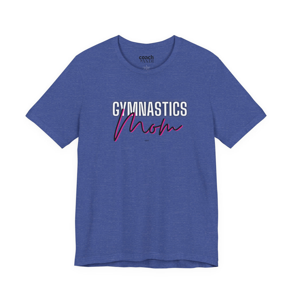 Glow Gym Mom Tshirt - Black/Pink (Adult)