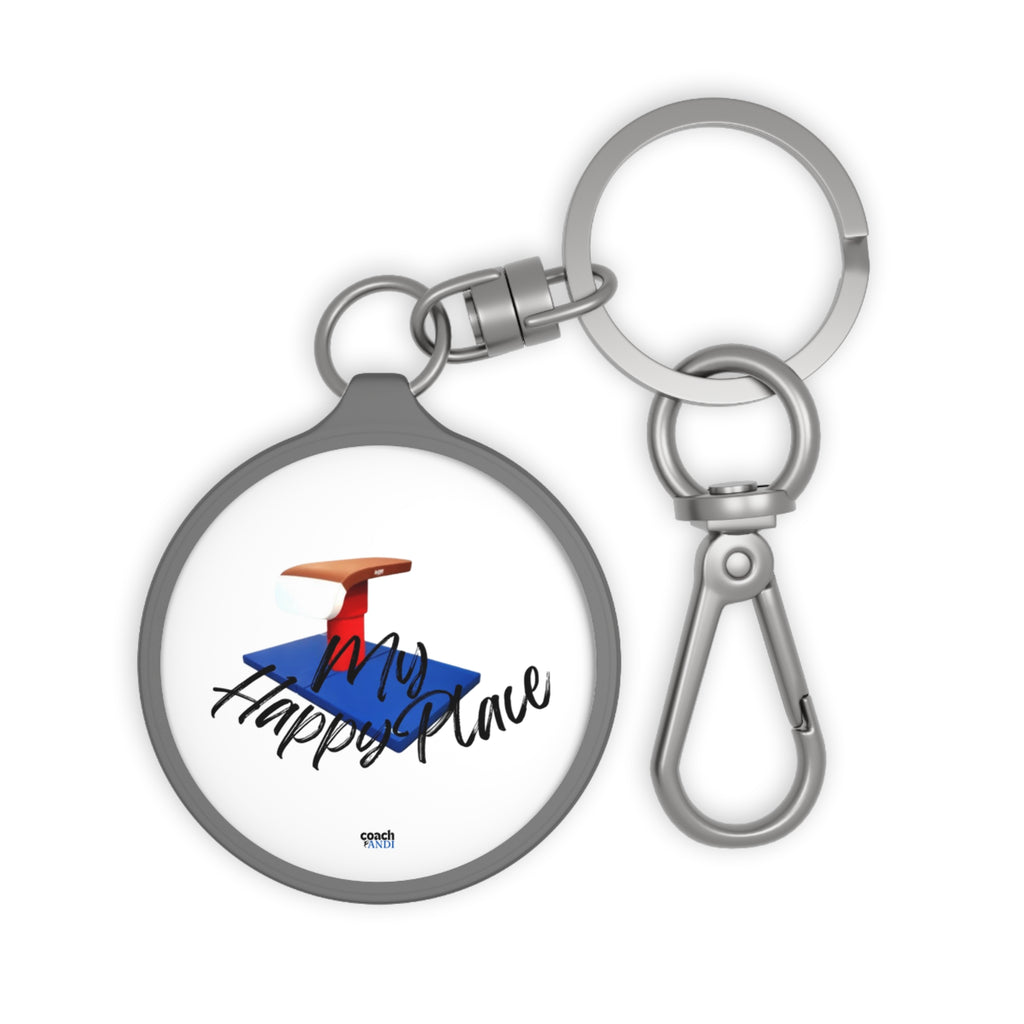 My Happy Place-Vault (Keyring Tag)
