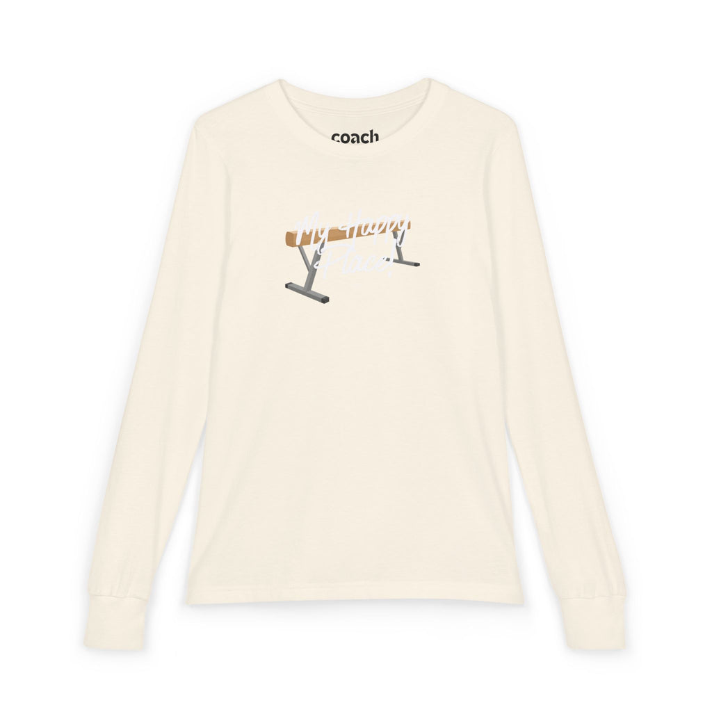 My Happy Place Beam Long Sleeve Shirt (Youth)