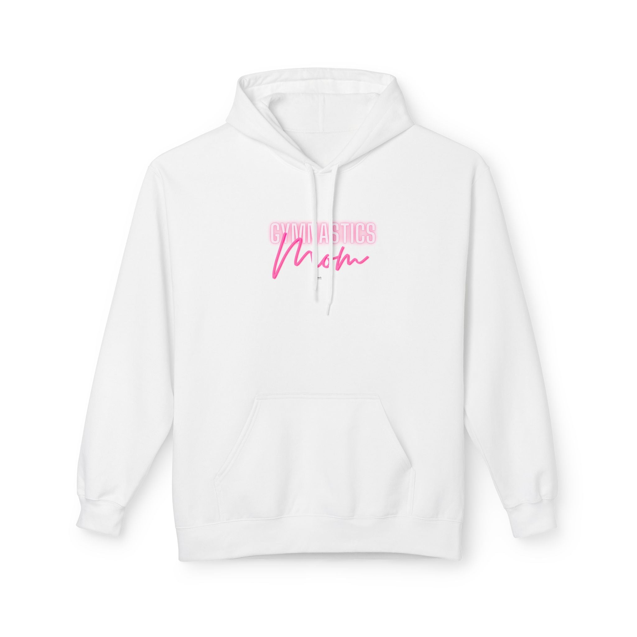 Glow Gym Mom Hoodie- Pink (Adult)