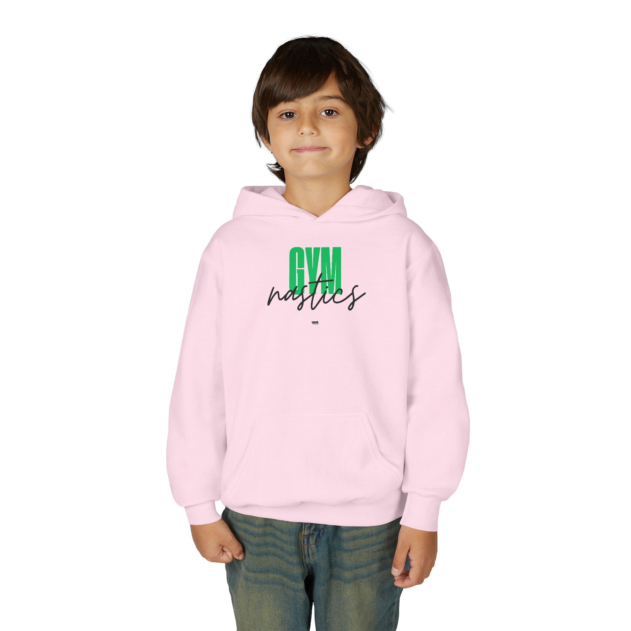 GYMnastics Hoodie - Green (Youth)