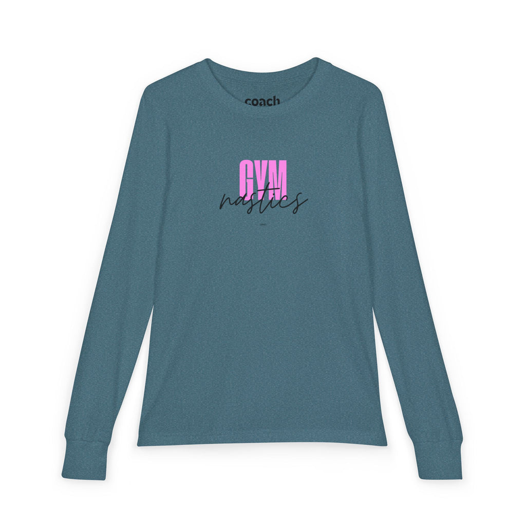Gym-nastics Long Sleeve Shirt - Pink (Youth)
