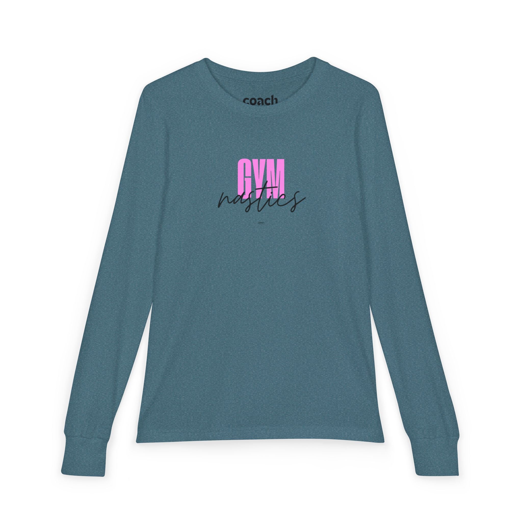 Gym-nastics Long Sleeve Shirt - Pink (Youth)