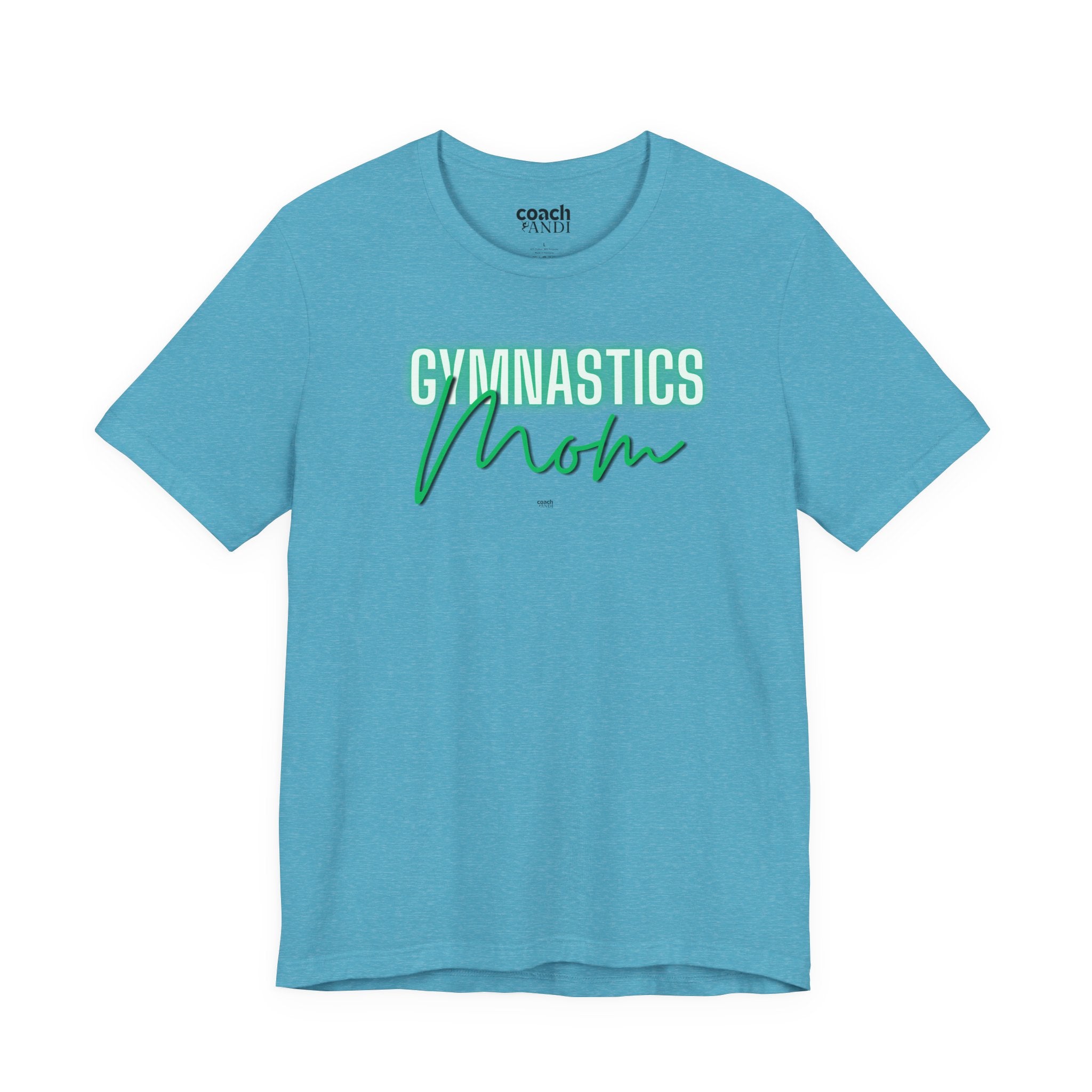 Glow Gym Mom Tshirt - Green (Adult)