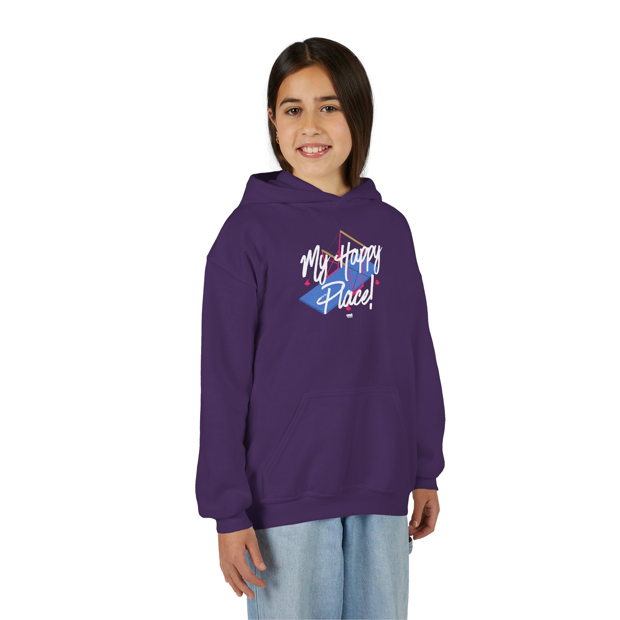 My Happy Place Bars Hoodie (Youth)