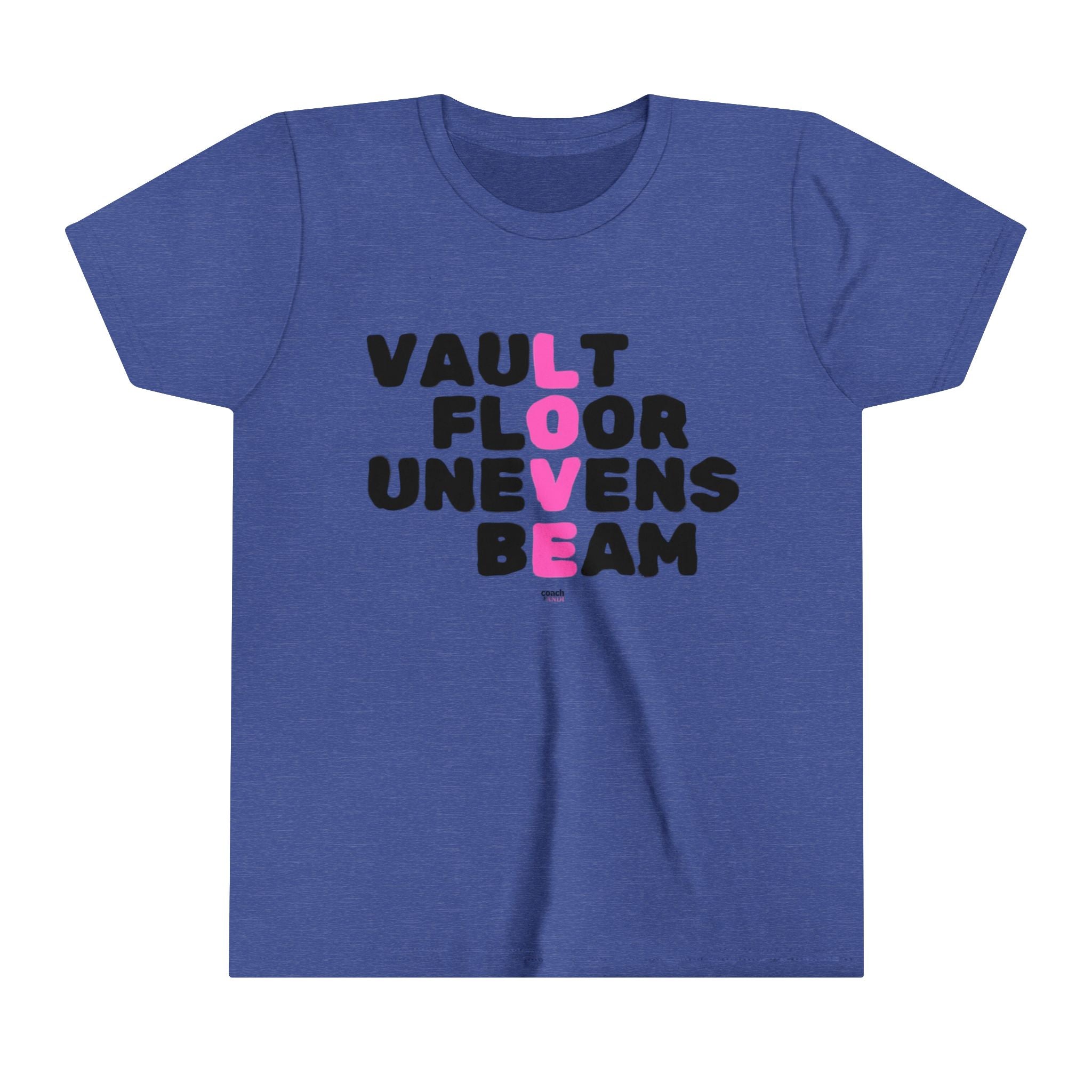Born to be a Gymnast (Youth Short Sleeve Tee)