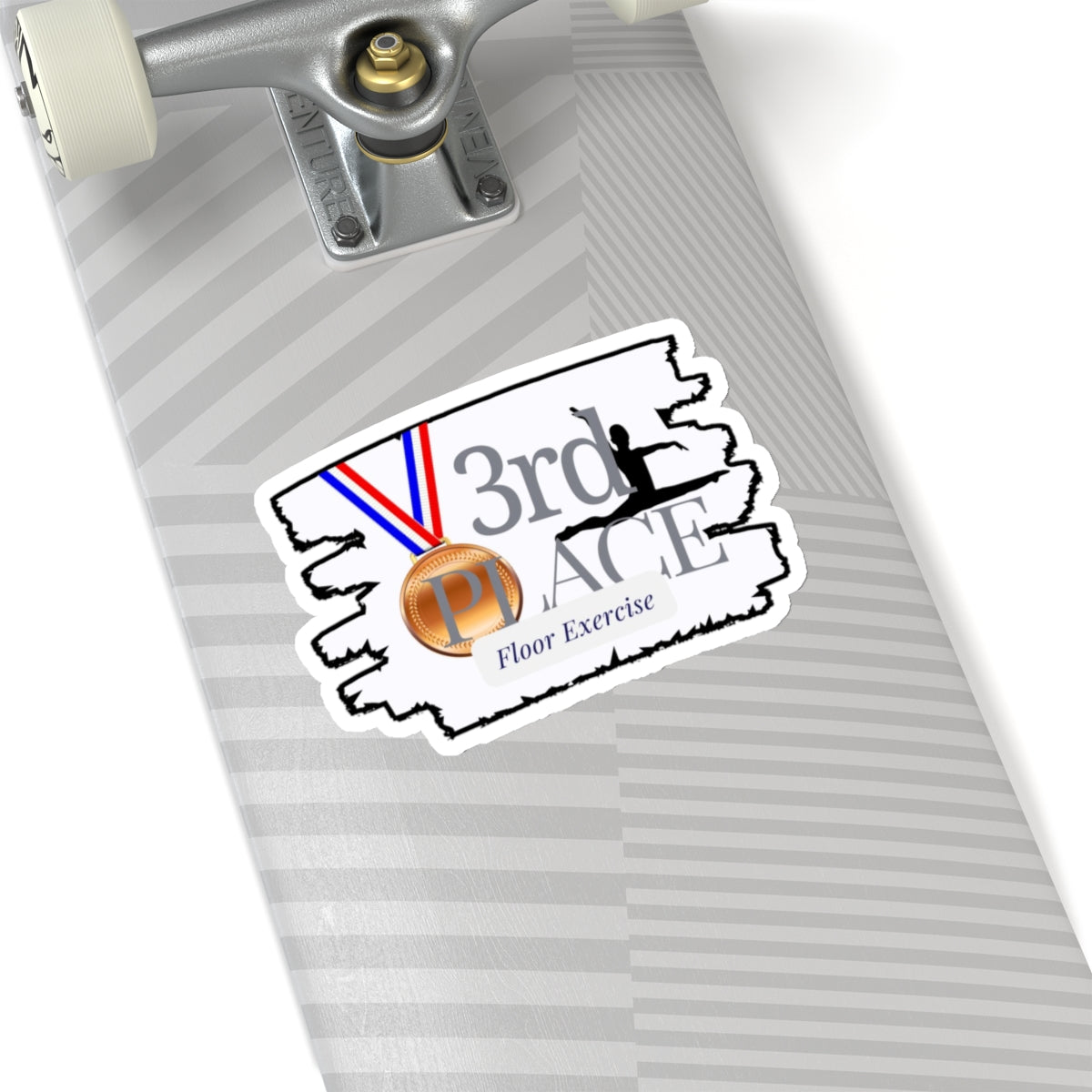 3rd Place Floor (Kiss-Cut Stickers)