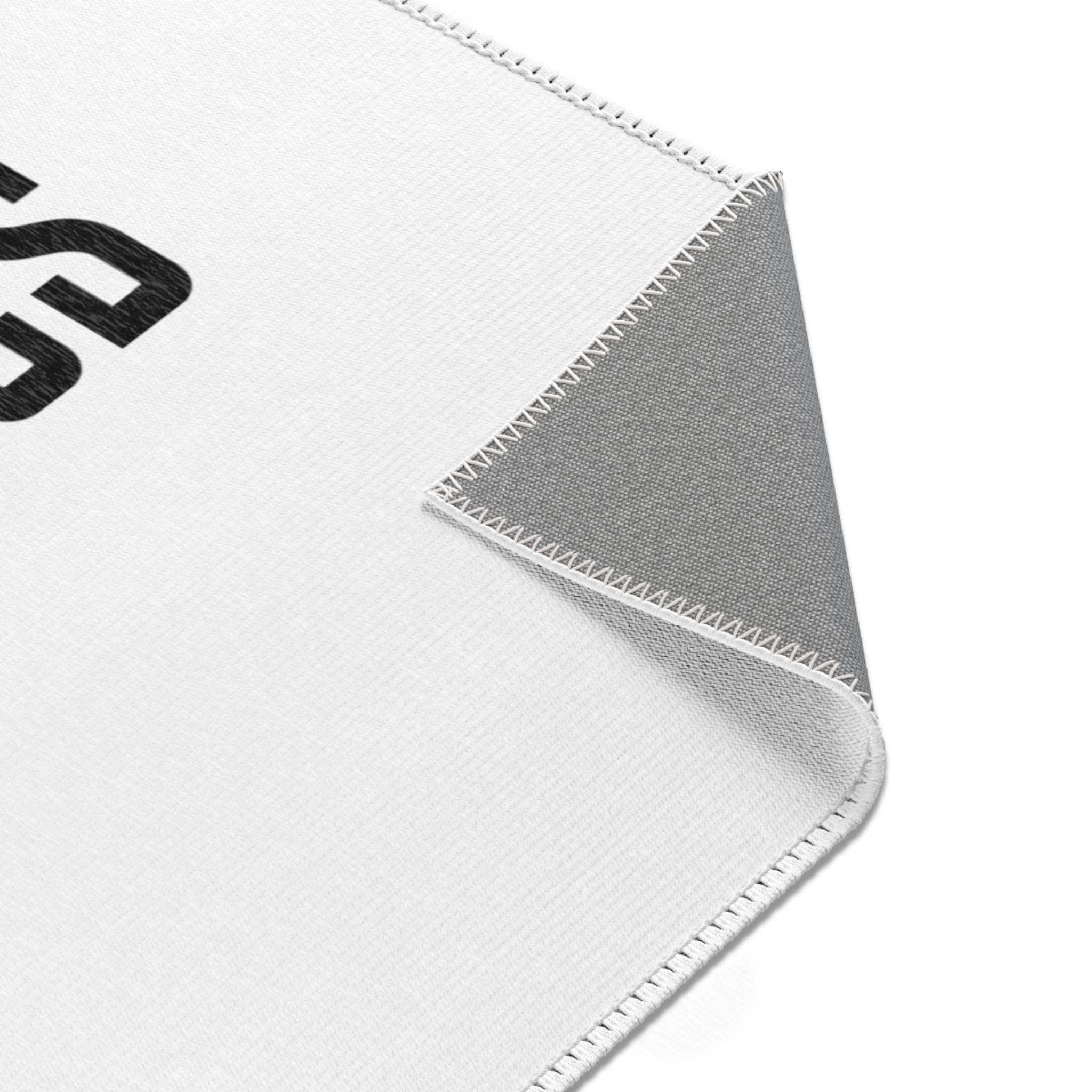 Peace, Love, Gymnastics-White (Area Rugs)