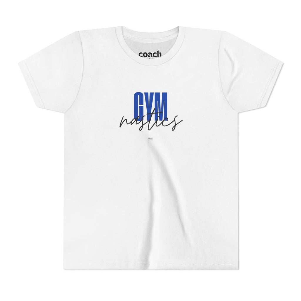 GYMnastics Short Sleeve Tee - Blue (Youth)