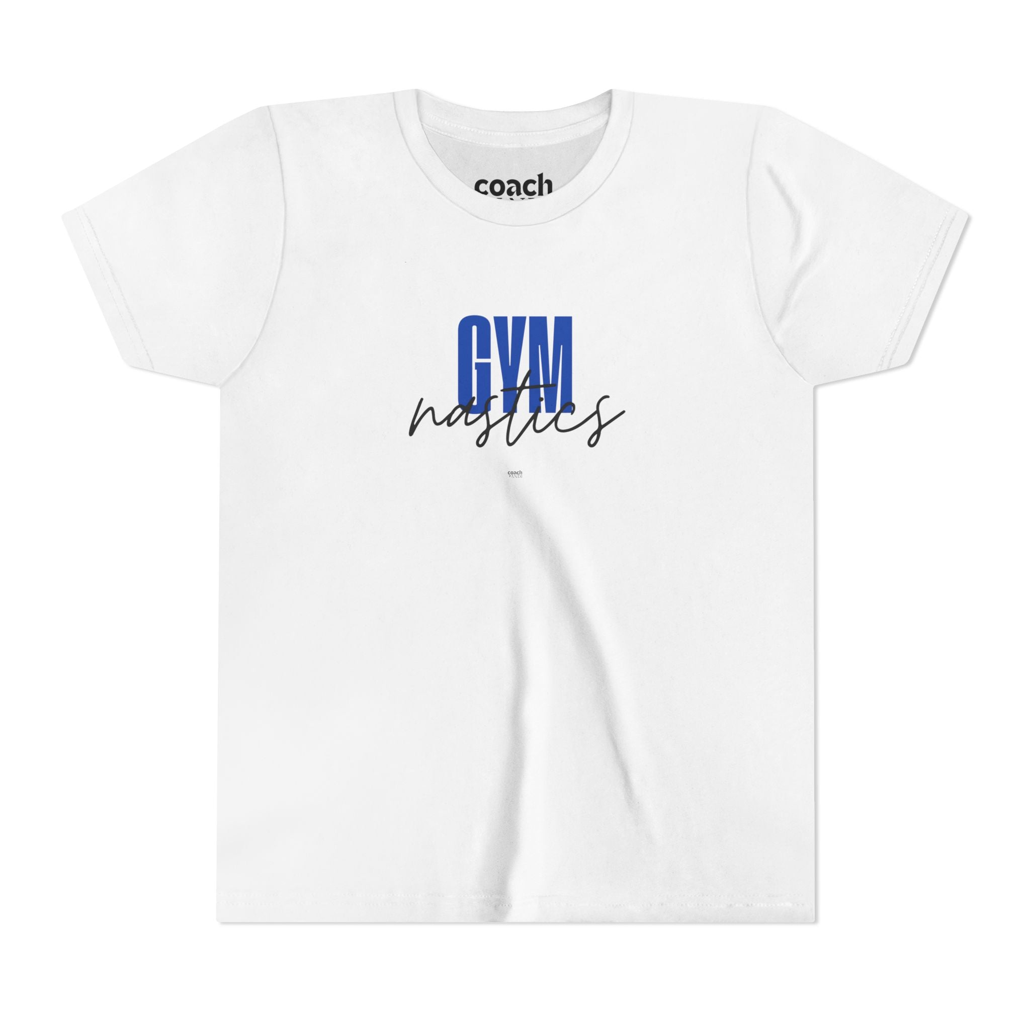 GYMnastics Short Sleeve Tee - Blue (Youth)