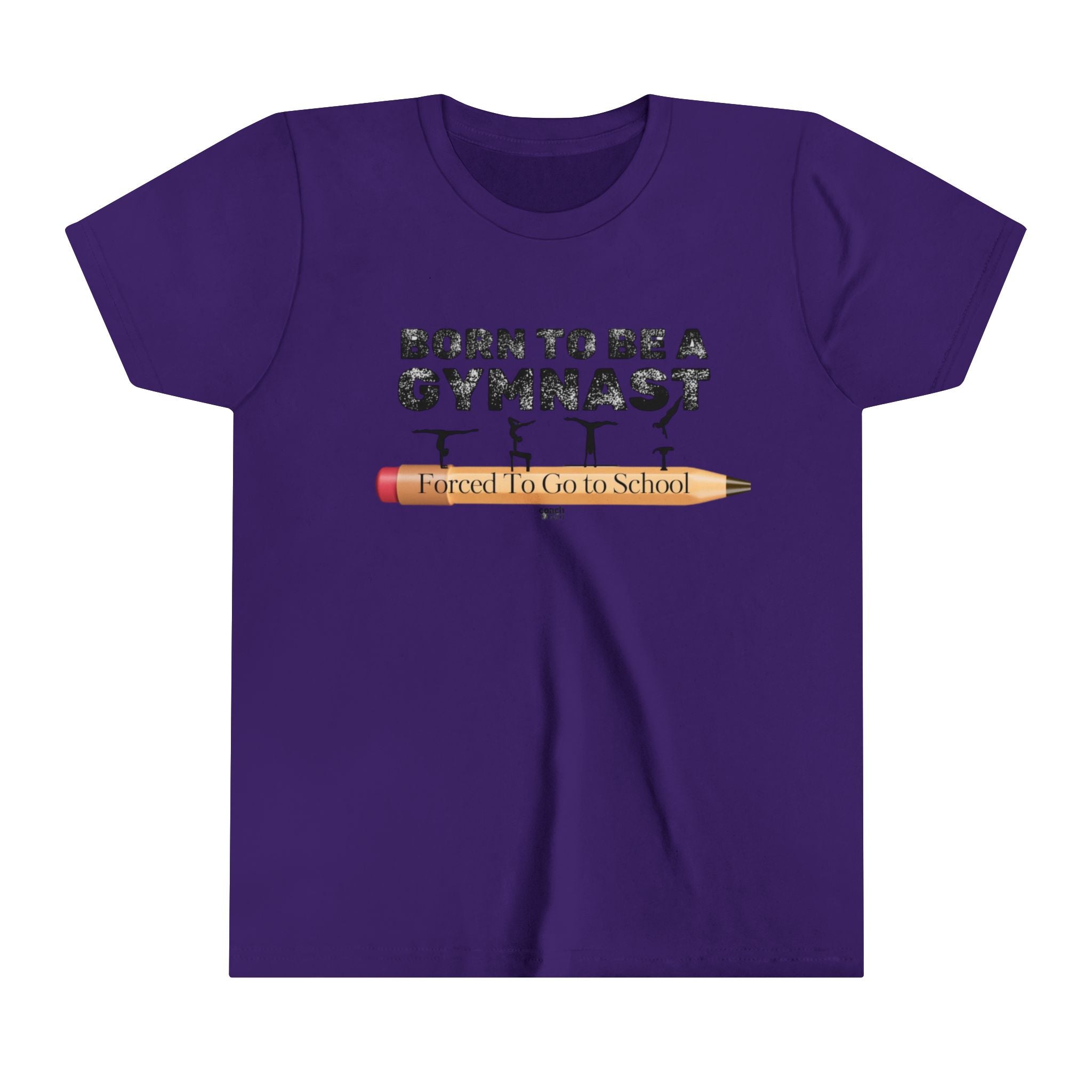 Born to be a Gymnast (Youth Short Sleeve Tee)