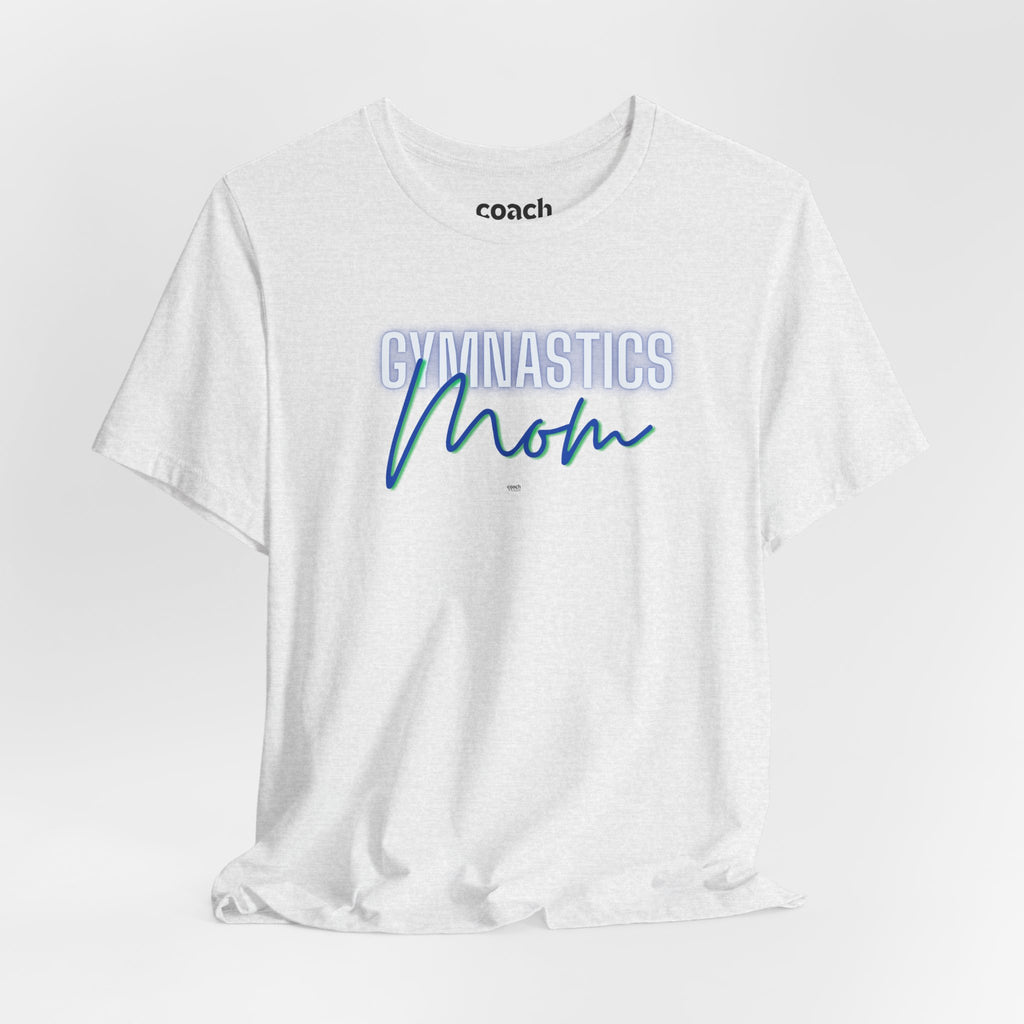 Glow Gym Mom Tshirt - Blue/Green (Adult)
