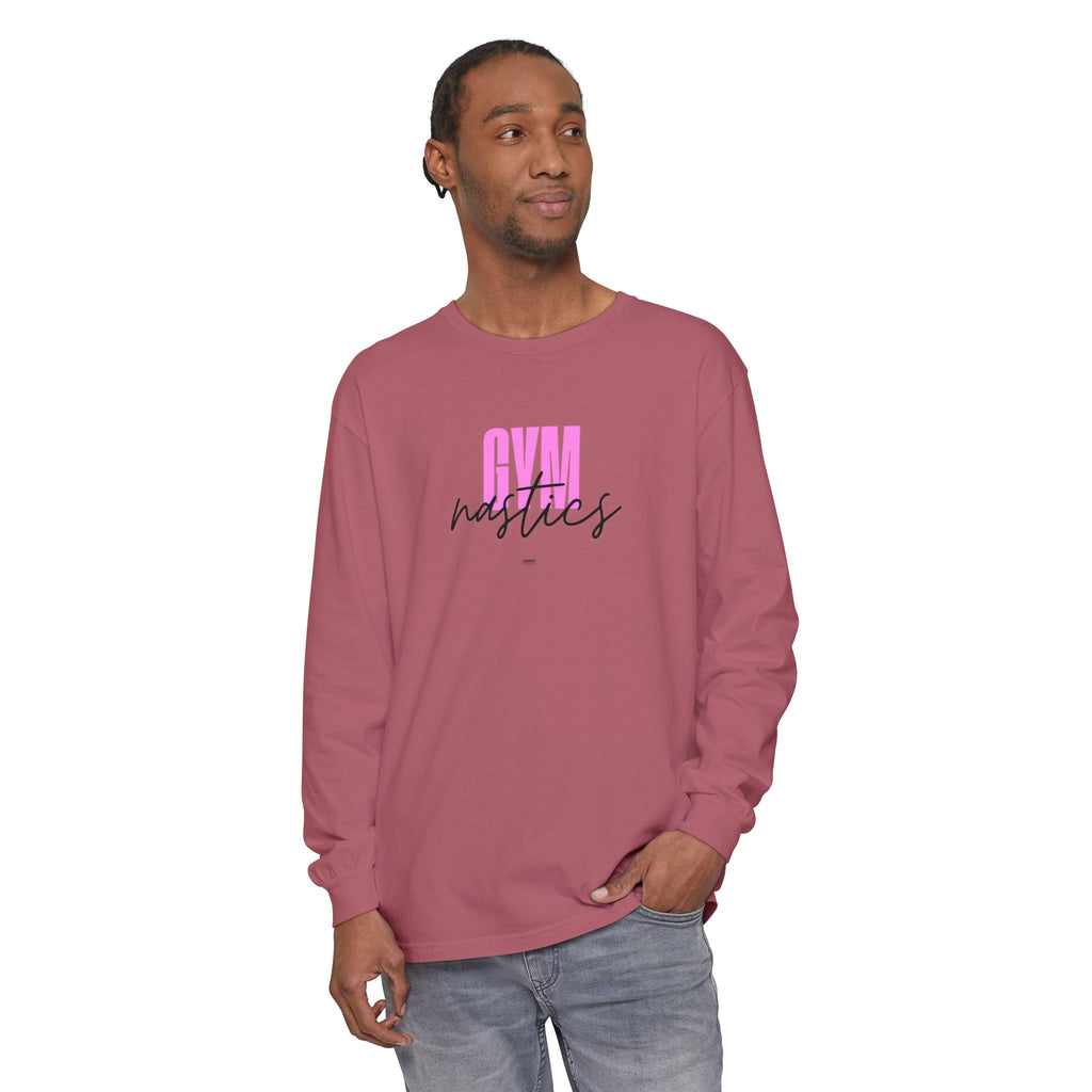 GYMnastics Long Sleeve Shirt - Pink (Adult)