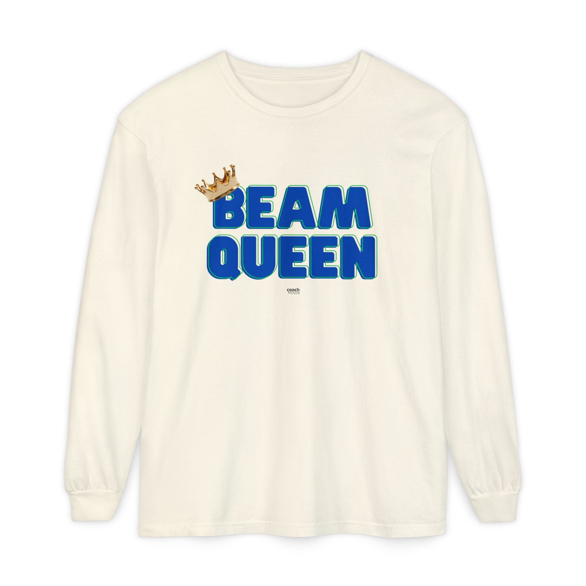 Beam Queen - Blue/Green (Adult Long Sleeve Shirt)