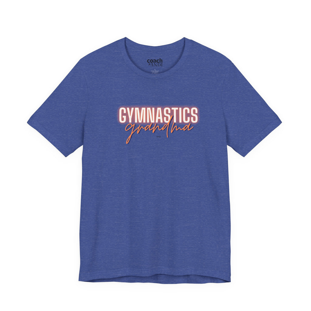 Glow Gym Gma Tshirt - Orange/Blue (Adult)